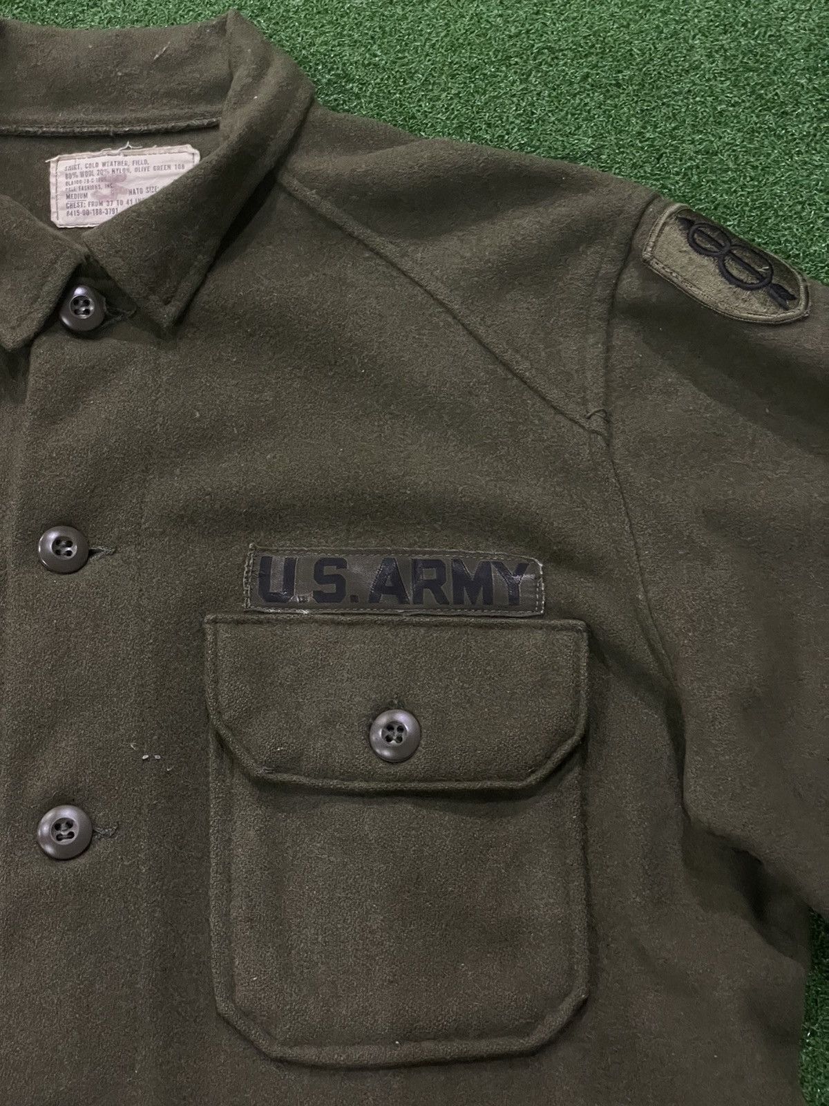 Vintage Vintage 70s U.S Army Jacket wool world war 2 Size US M / EU 48-50 / 2 - 5 Thumbnail