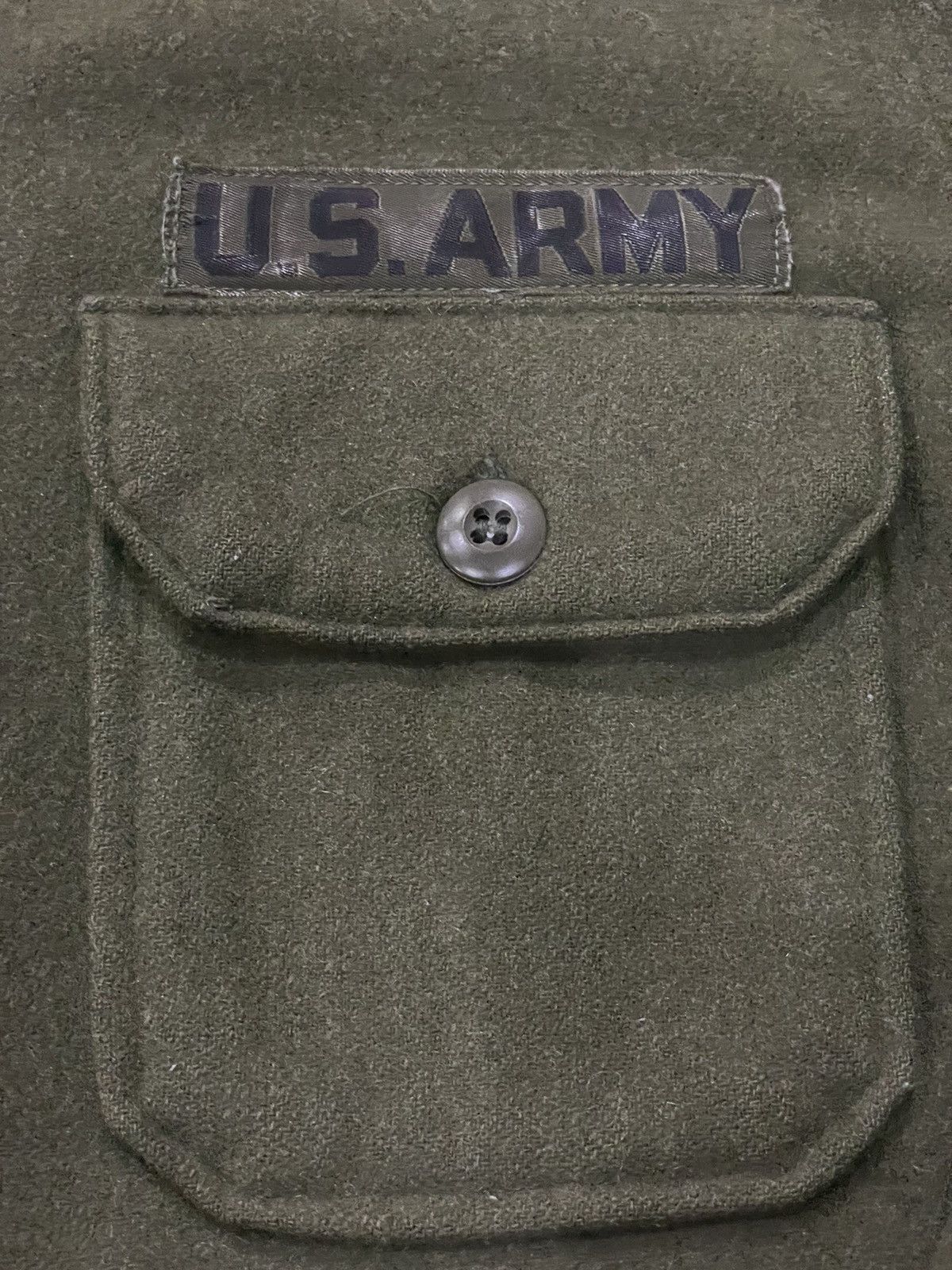 Vintage Vintage 70s U.S Army Jacket wool world war 2 Size US M / EU 48-50 / 2 - 3 Thumbnail