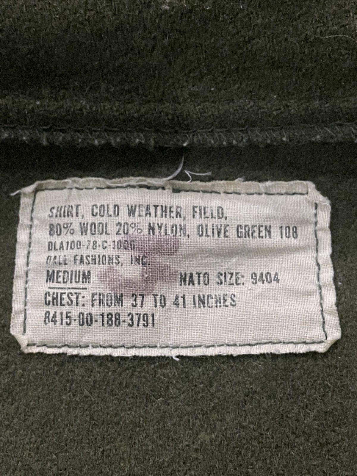 Vintage Vintage 70s U.S Army Jacket wool world war 2 Size US M / EU 48-50 / 2 - 7 Thumbnail