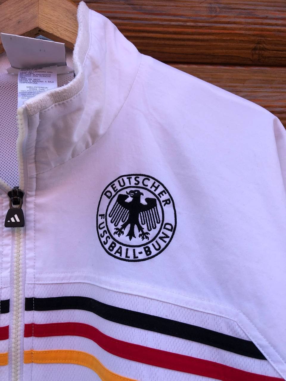 Adidas × Vintage Vintage Adidas Germany National Team Track Jacket Size US L / EU 52-54 / 3 - 5 Thumbnail