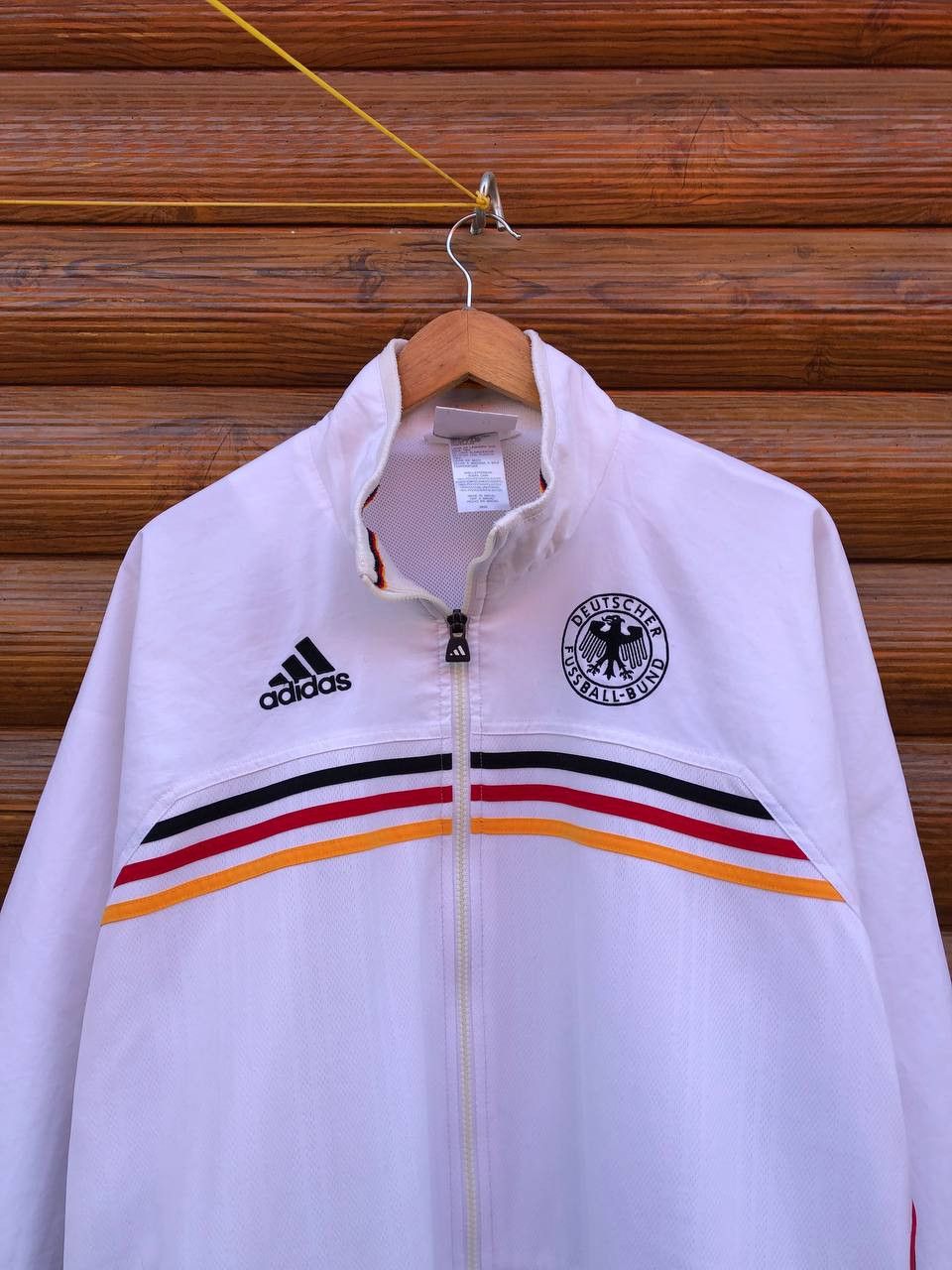 Adidas × Vintage Vintage Adidas Germany National Team Track Jacket Size US L / EU 52-54 / 3 - 2 Thumbnail