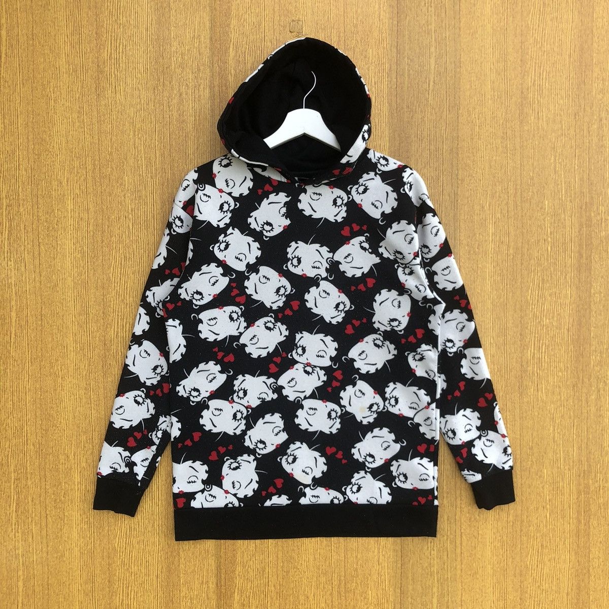 Vintage Betty Pop Famous Cartoon Hoodie Sweatshirt
