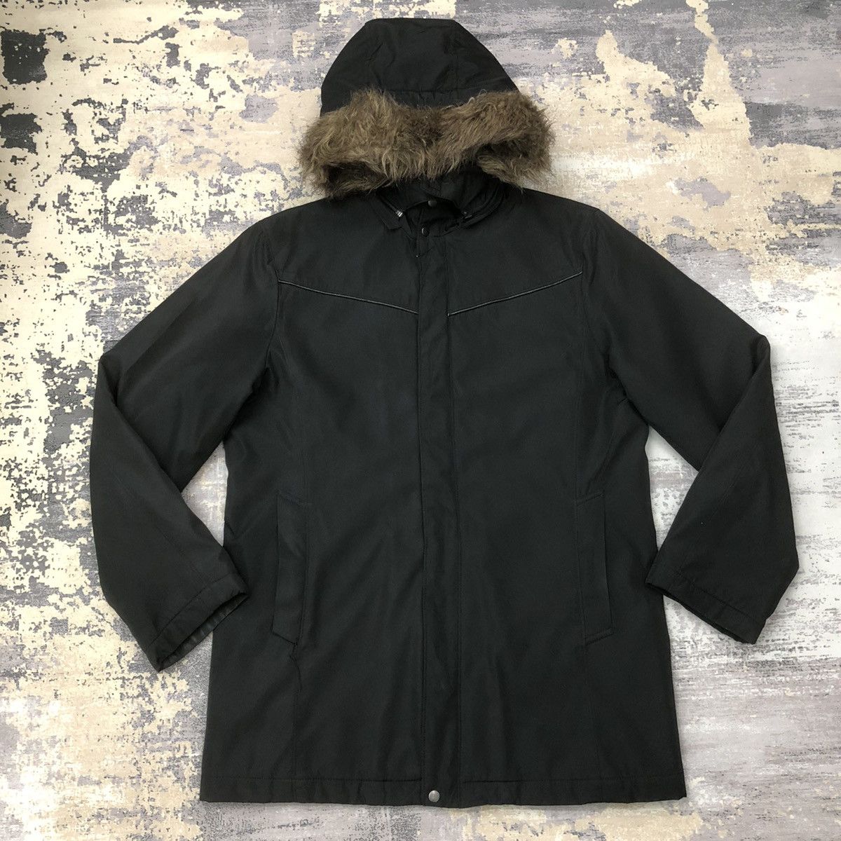 Japanese Brand Y205 LOUIS CHAVLON PARKA QUILTED JACKET Size US L / EU 52-54 / 3 - 2 Thumbnail
