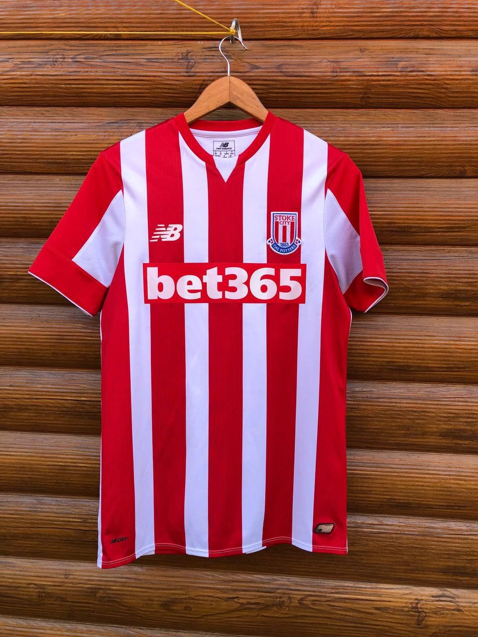 New Balance × Vintage STOKE CITY FOOTBALL SOCCER JERSEY SHIRT NEW BALANCE Size US S / EU 44-46 / 1 - 1 Thumbnail