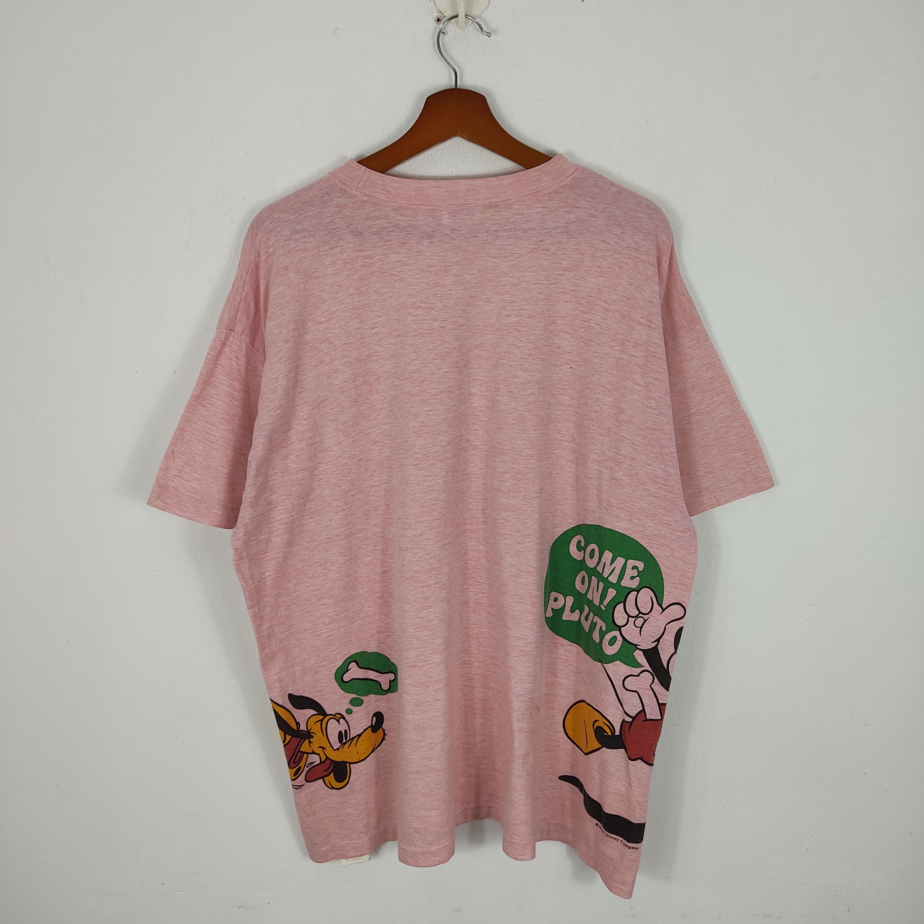 Disney × Mickey Mouse × Vintage Vintage 90s Mickey Mouse T Shirt Size US XL / EU 56 / 4 - 2 Thumbnail