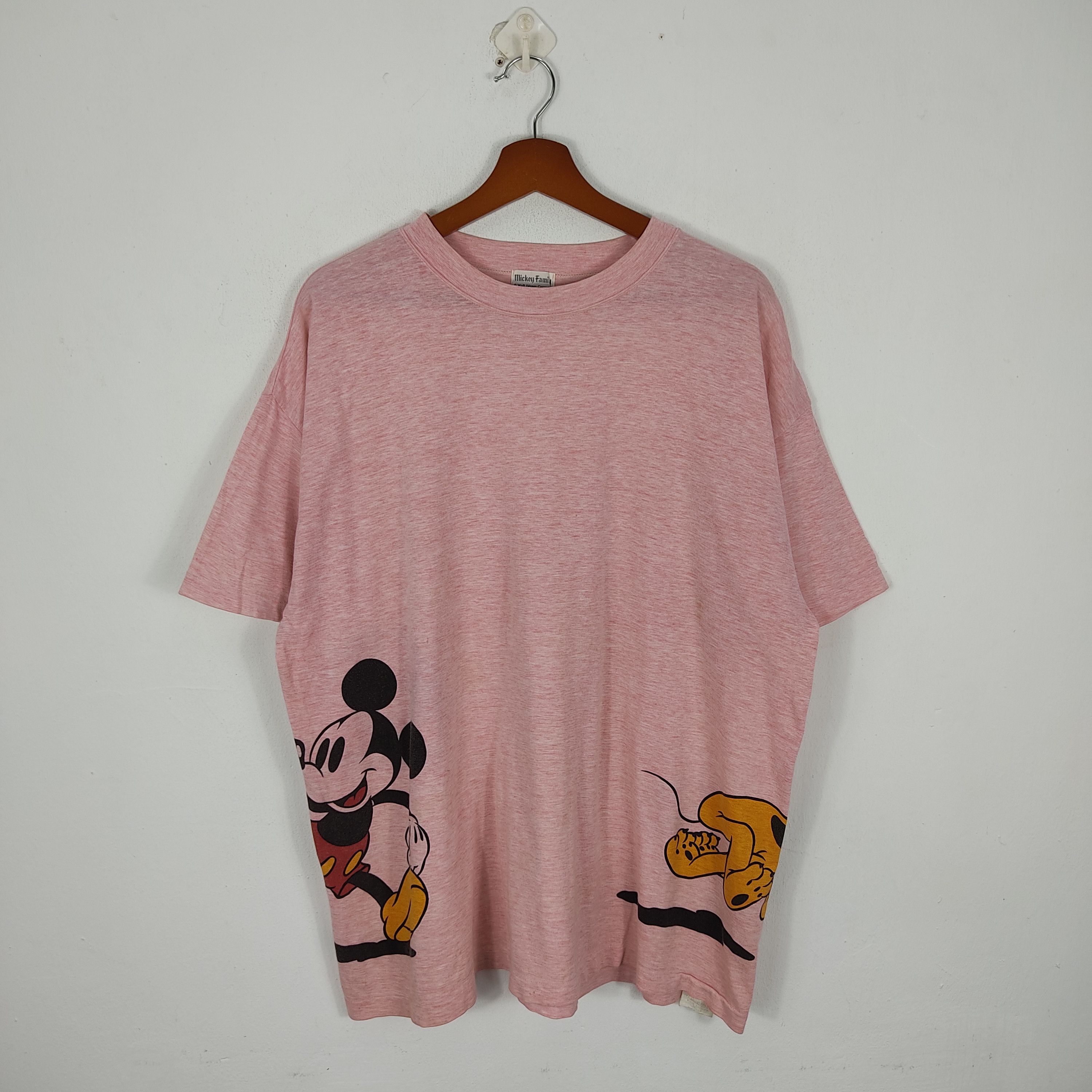 Disney × Mickey Mouse × Vintage Vintage 90s Mickey Mouse T Shirt Size US XL / EU 56 / 4 - 1 Thumbnail