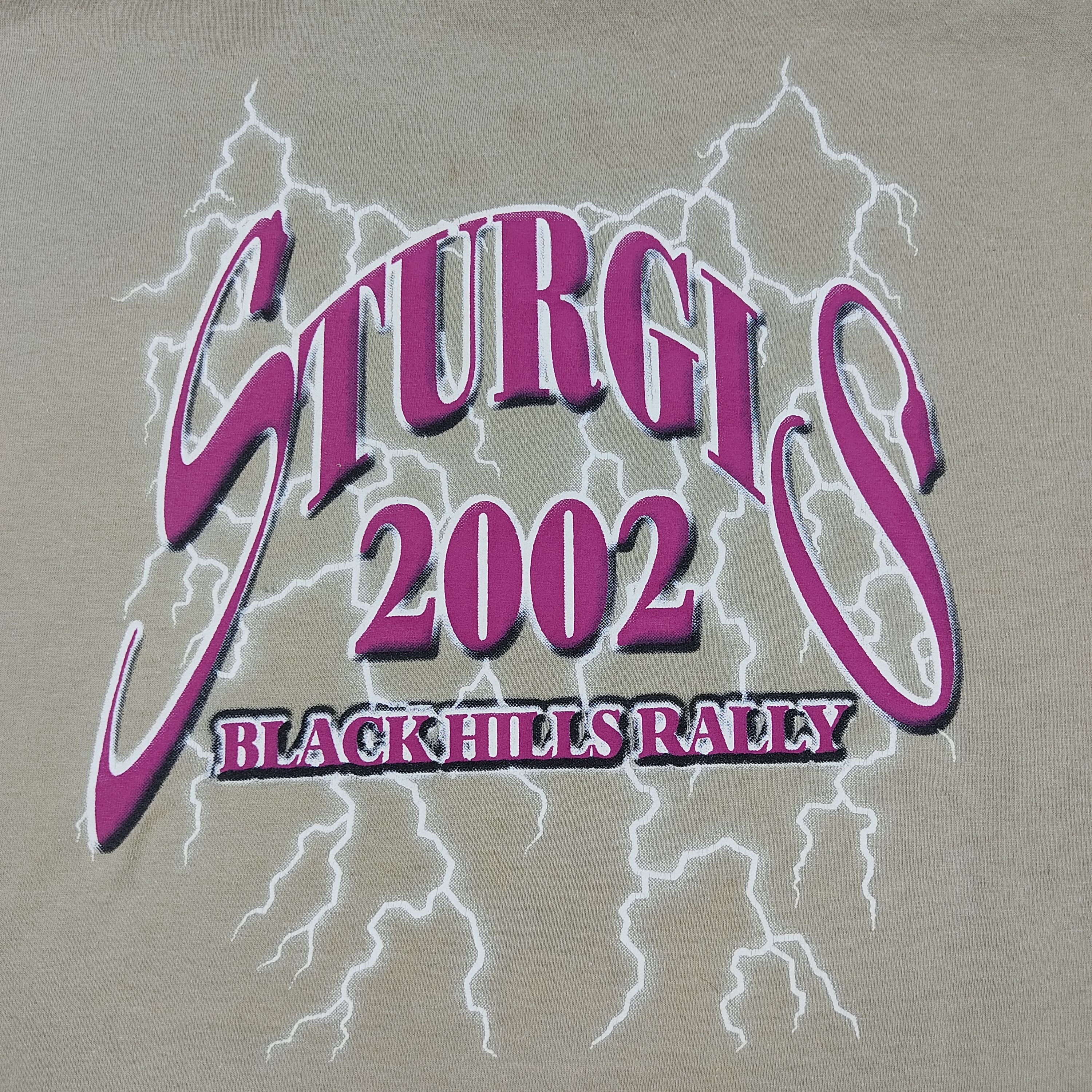 Jerzees × Vintage Vintage Sturgis Black Hills Rally T Shirt Size US XL / EU 56 / 4 - 4 Thumbnail