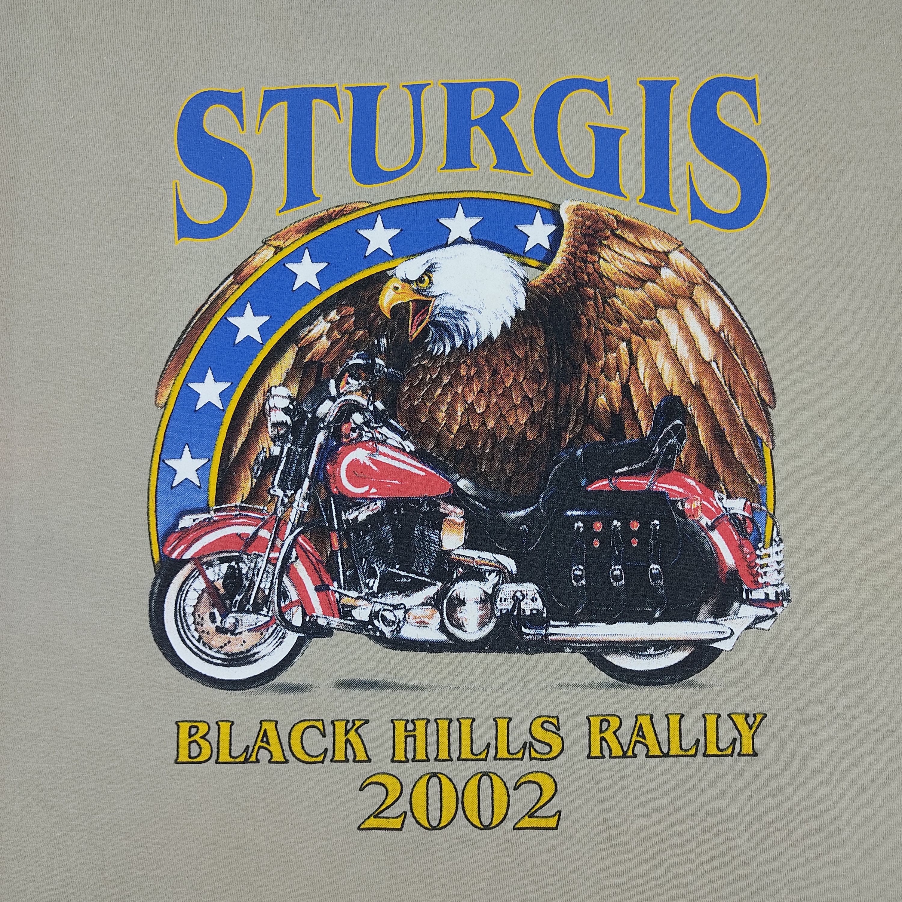 Jerzees × Vintage Vintage Sturgis Black Hills Rally T Shirt Size US XL / EU 56 / 4 - 3 Thumbnail
