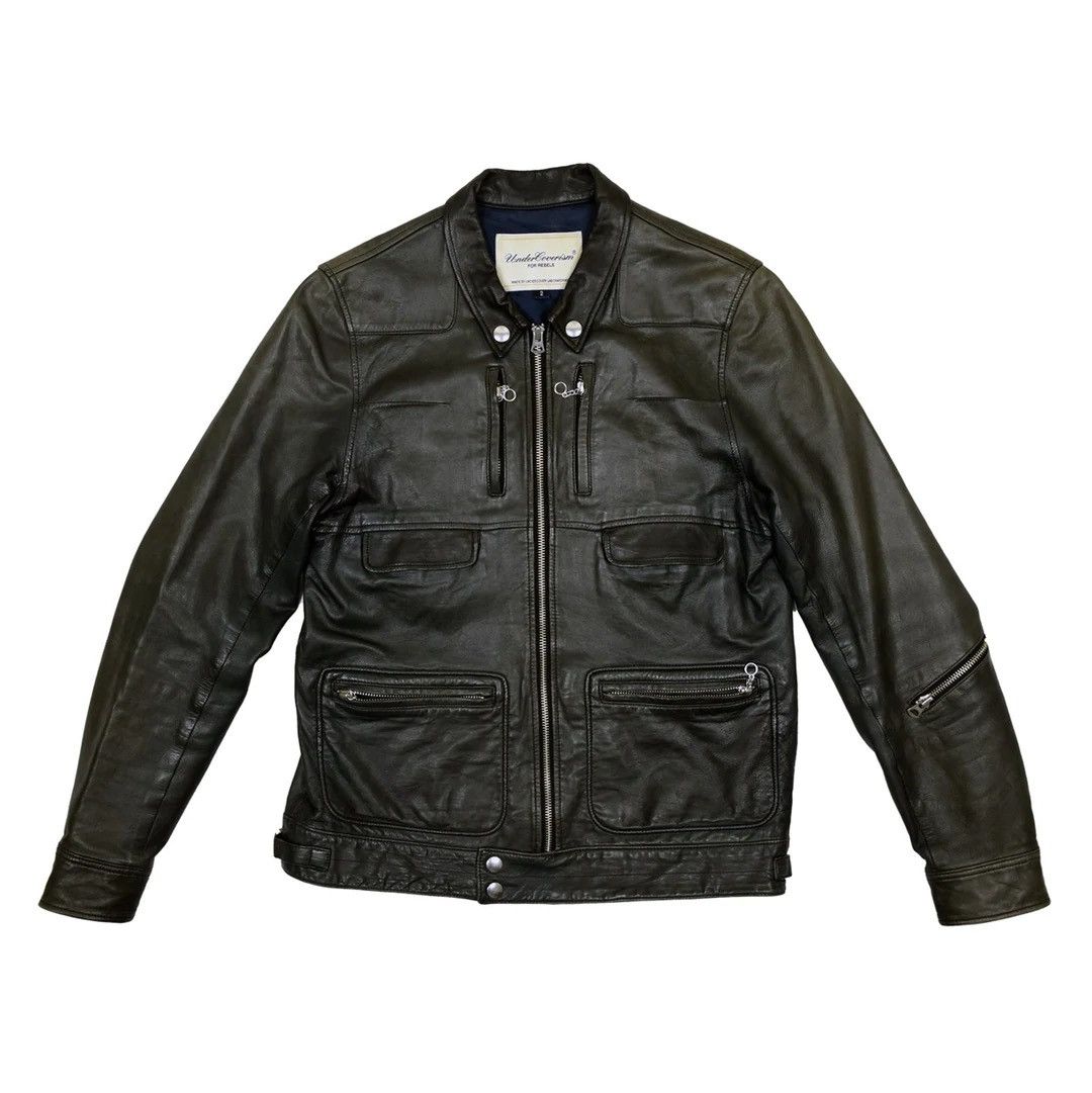 Undercover FINAL DROP Undercover AW13 Anatomicouture Leather Jacket |  Grailed