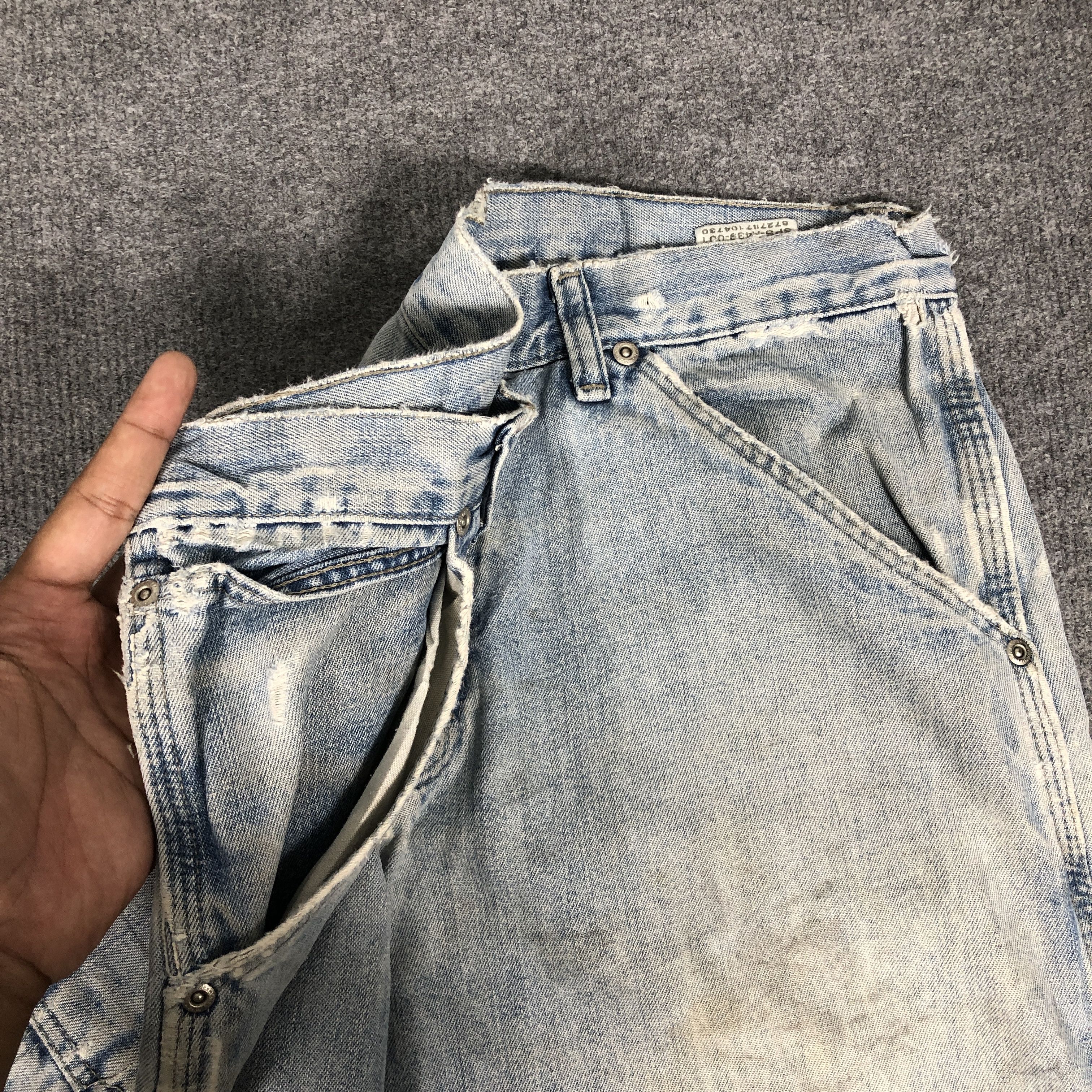 Vintage × Wrangler Vintage Wrangler Carpenter Jeans Dirty L1006 Size US 31 - 7 Thumbnail