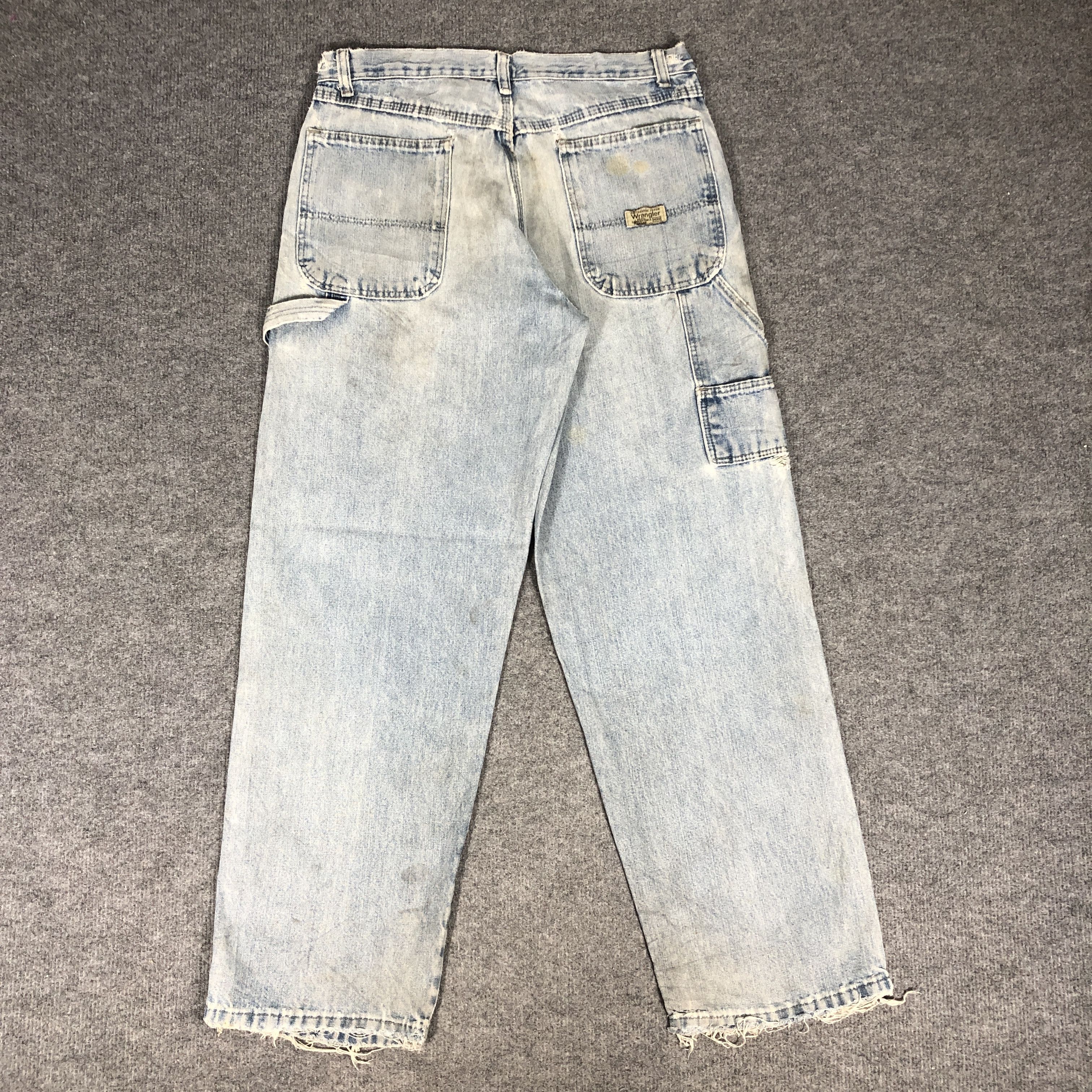 Vintage × Wrangler Vintage Wrangler Carpenter Jeans Dirty L1006 Size US 31 - 3 Thumbnail