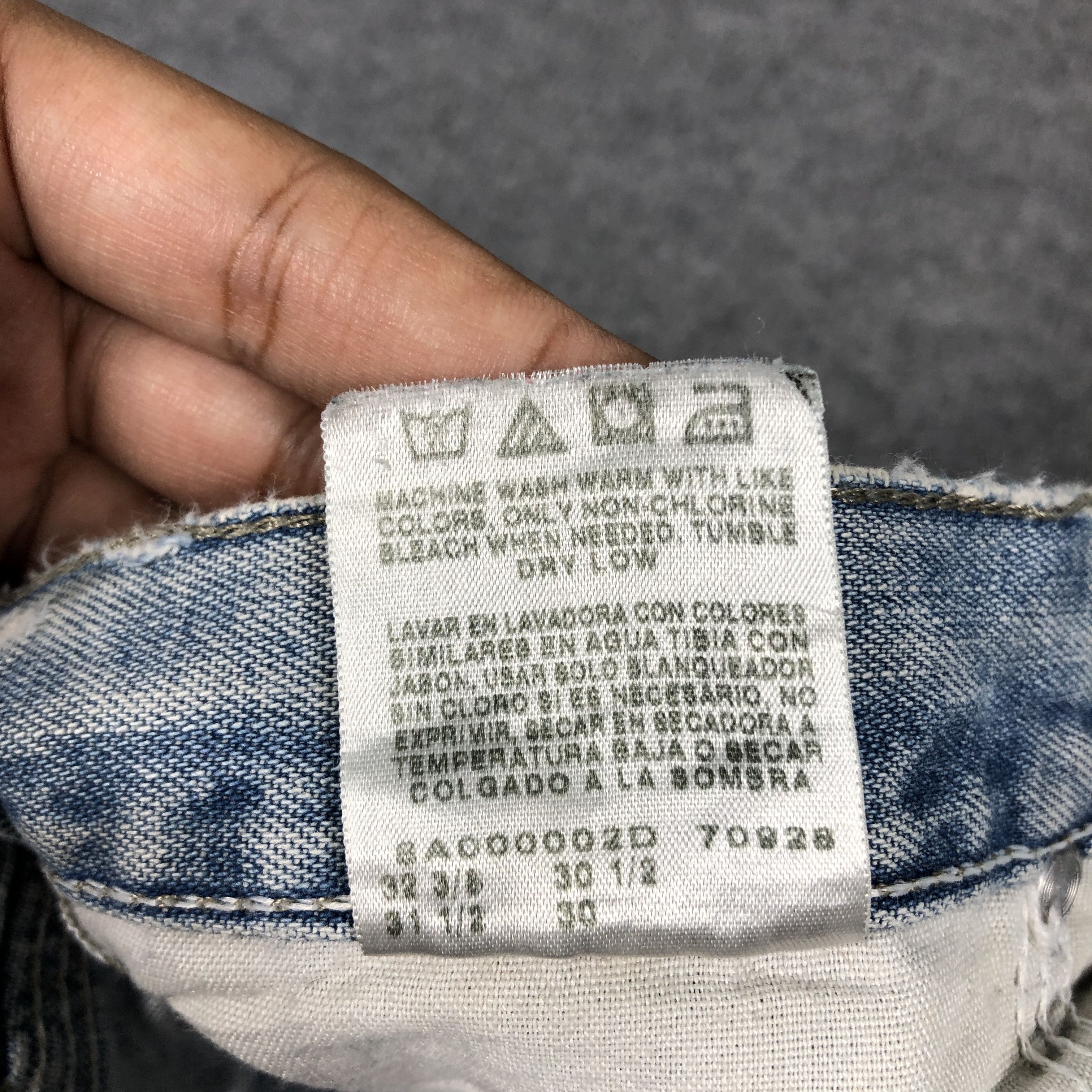 Vintage × Wrangler Vintage Wrangler Carpenter Jeans Dirty L1006 Size US 31 - 15 Thumbnail