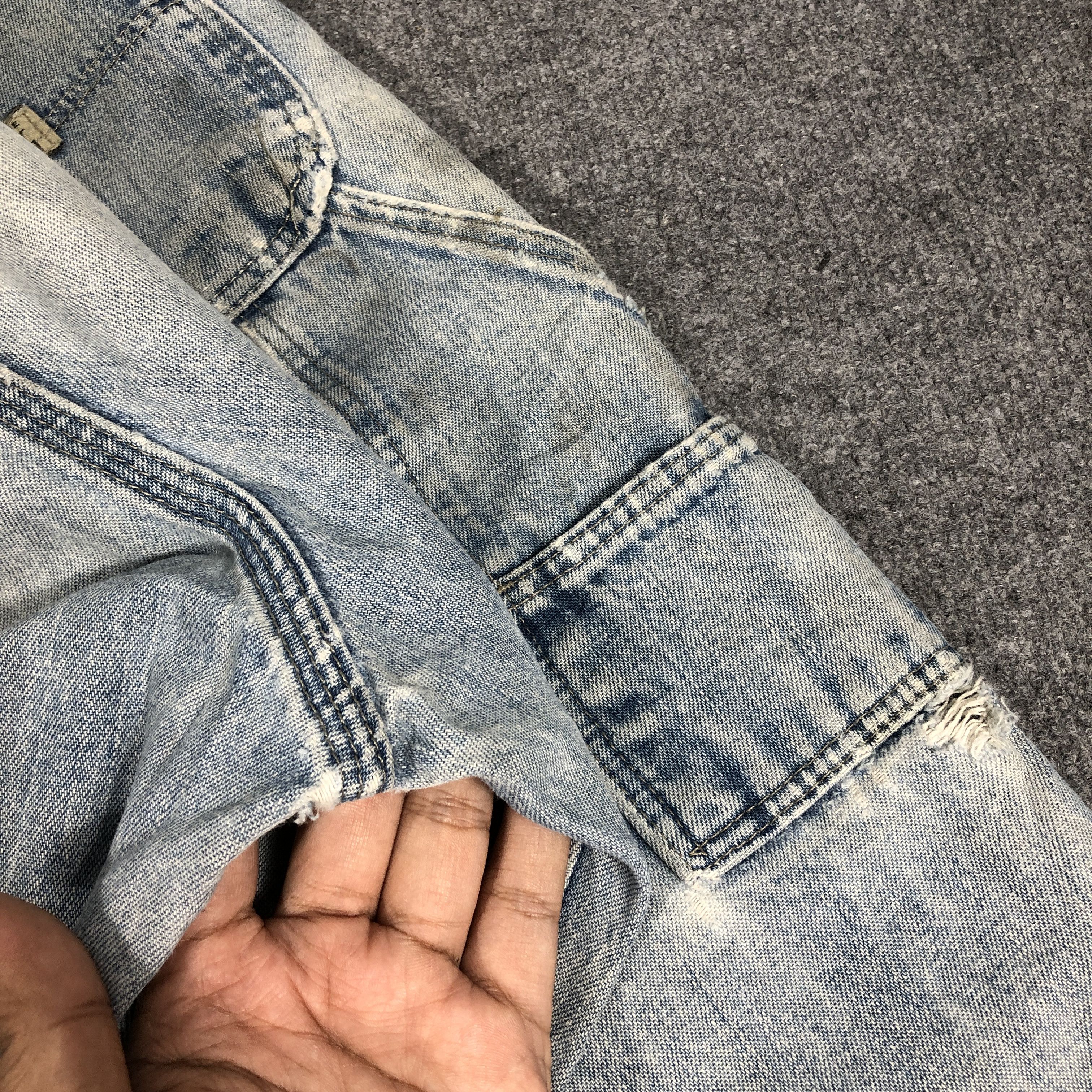 Vintage × Wrangler Vintage Wrangler Carpenter Jeans Dirty L1006 Size US 31 - 11 Thumbnail