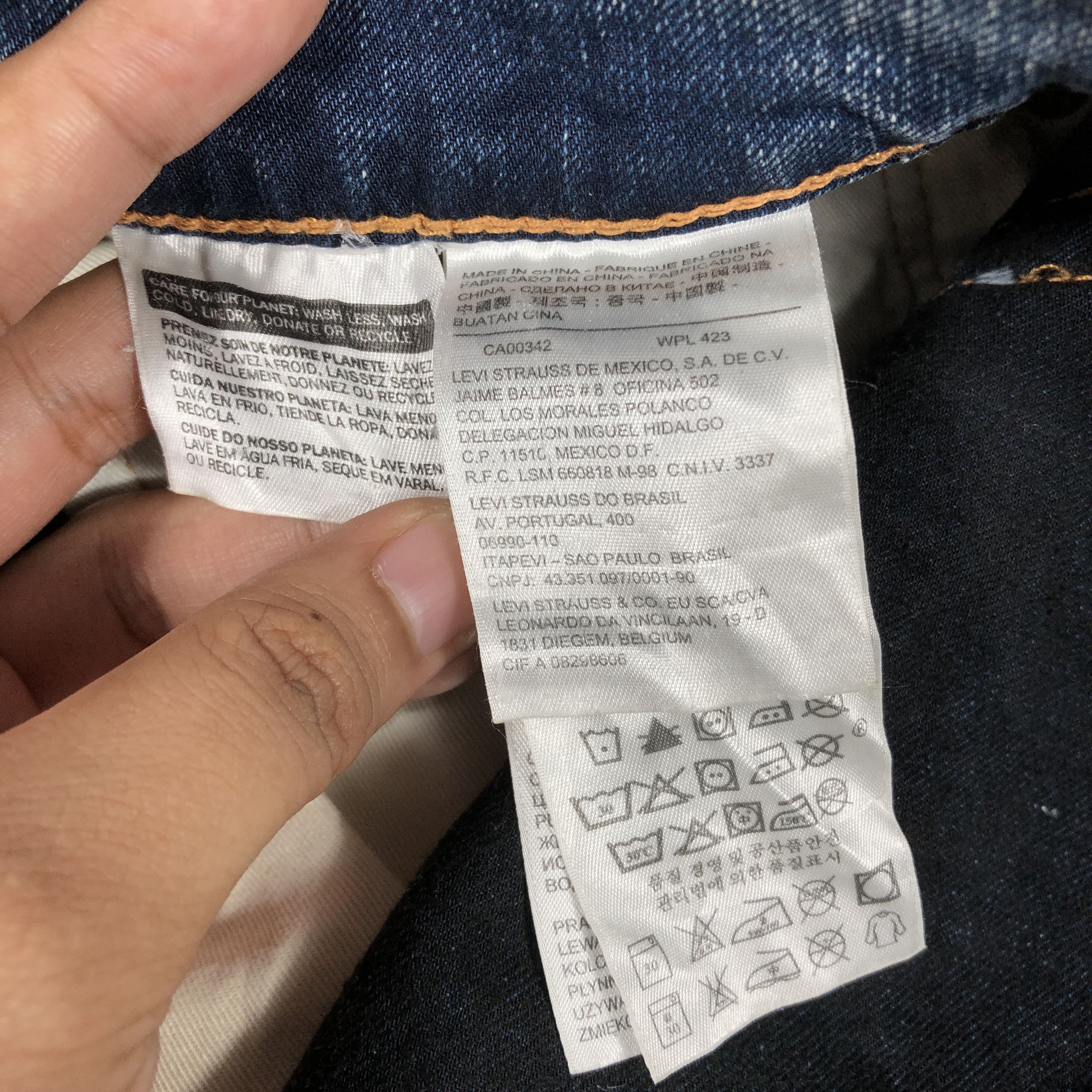 Levi's × Vintage Vintage Levis 511 Jeans L1159 Size US 32 / EU 48 - 12 Thumbnail