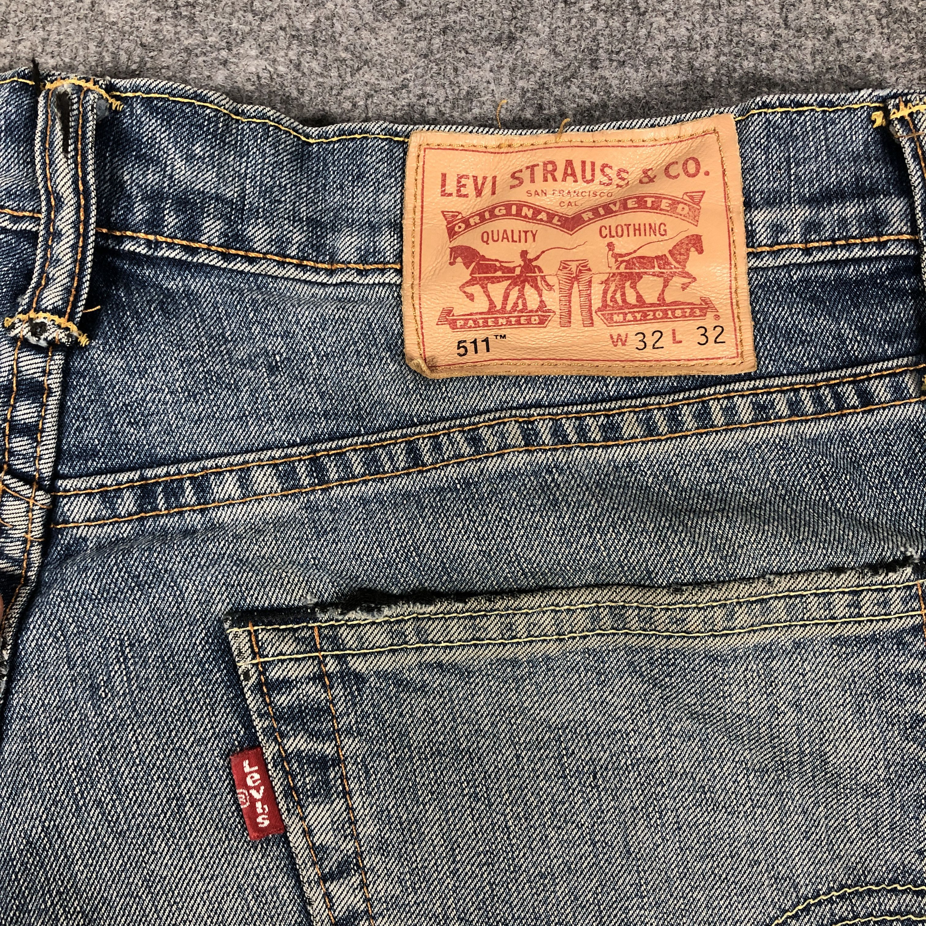 Levi's × Vintage Vintage Levis 511 Jeans L1159 Size US 32 / EU 48 - 11 Thumbnail