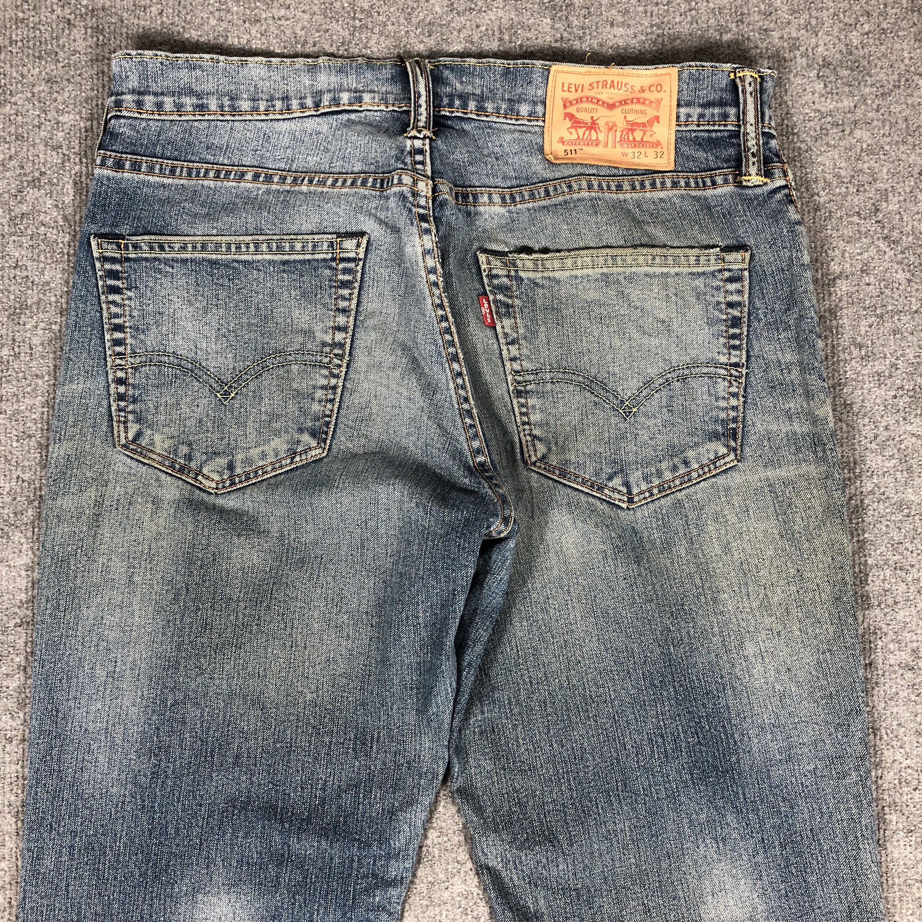 Levi's × Vintage Vintage Levis 511 Jeans L1159 Size US 32 / EU 48 - 9 Thumbnail