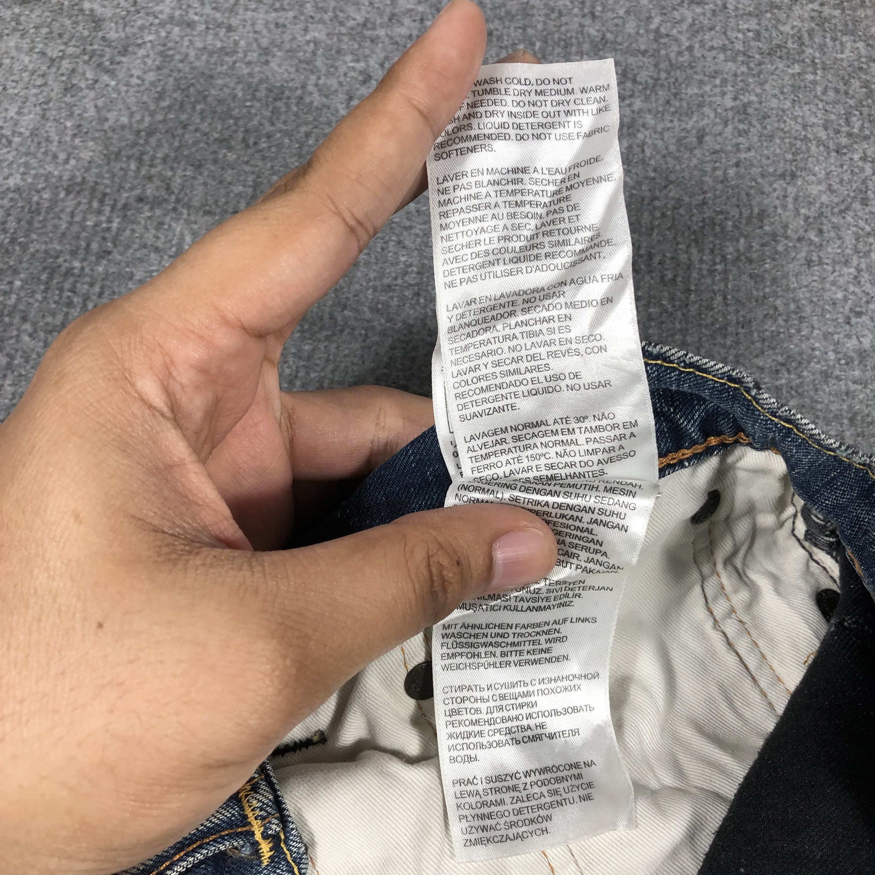 Levi's × Vintage Vintage Levis 511 Jeans L1159 Size US 32 / EU 48 - 14 Thumbnail