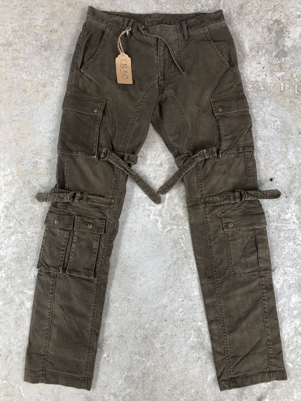 Seditionaries On board Cargo Pants Tactical Multipocket Bondage Parachute Size US 31 - 1 Thumbnail