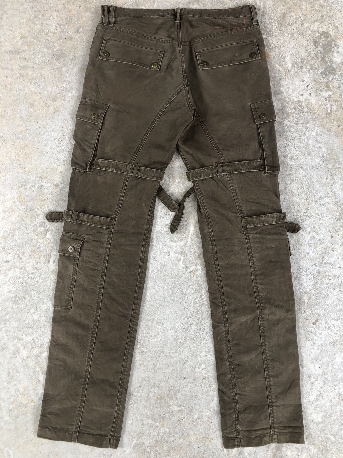 Seditionaries On board Cargo Pants Tactical Multipocket Bondage Parachute Size US 31 - 2 Thumbnail