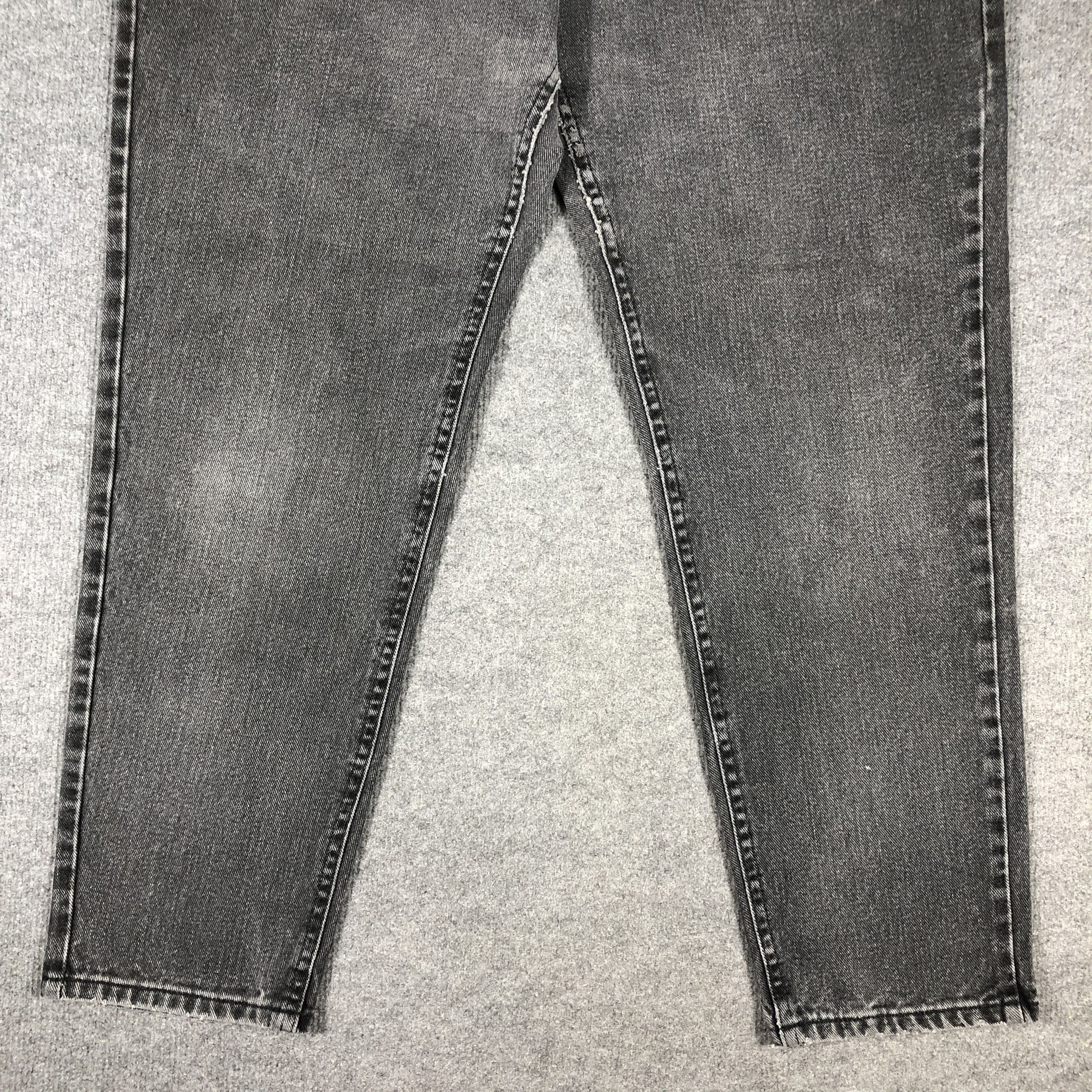 Lee × Vintage Vintage Lee Faded Black Jeans L800 Size US 33 - 6 Thumbnail