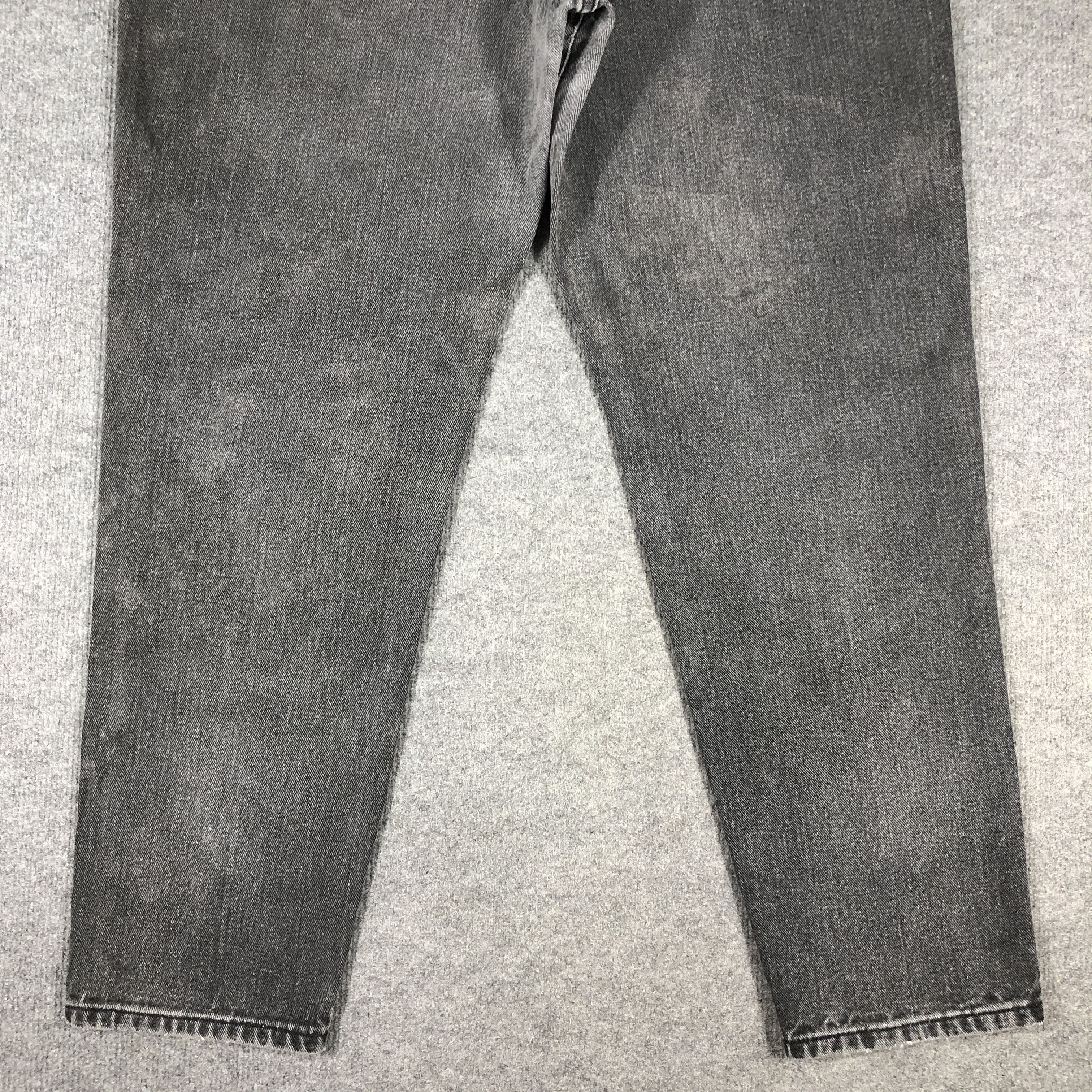 Lee × Vintage Vintage Lee Faded Black Jeans L800 Size US 33 - 9 Thumbnail