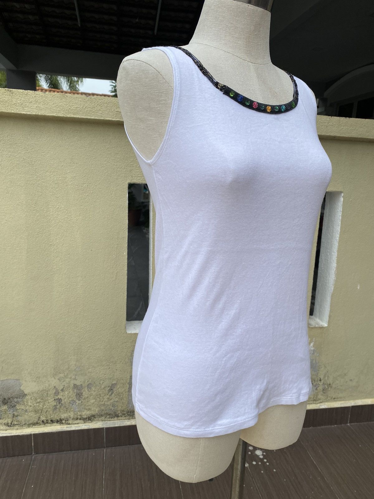 Issey Miyake white tank Size S / US 4 / IT 40 - 3 Thumbnail