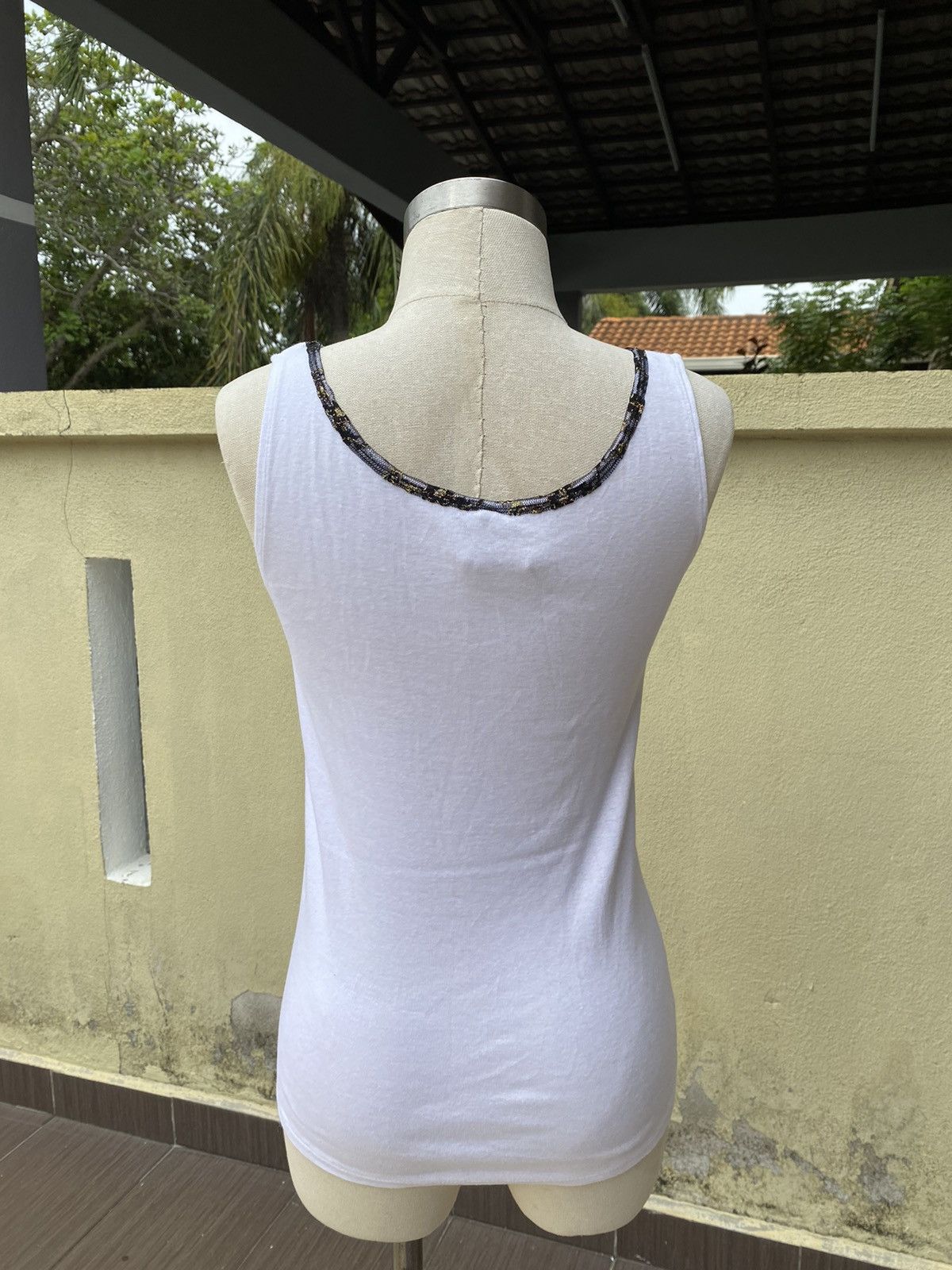 Issey Miyake white tank Size S / US 4 / IT 40 - 5 Thumbnail