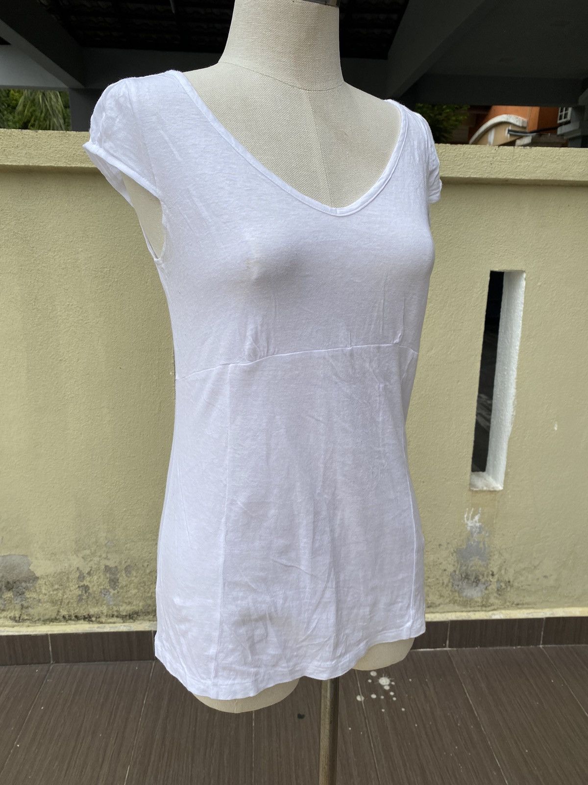 Issey Miyake white top Size M / US 6-8 / IT 42-44 - 2 Thumbnail