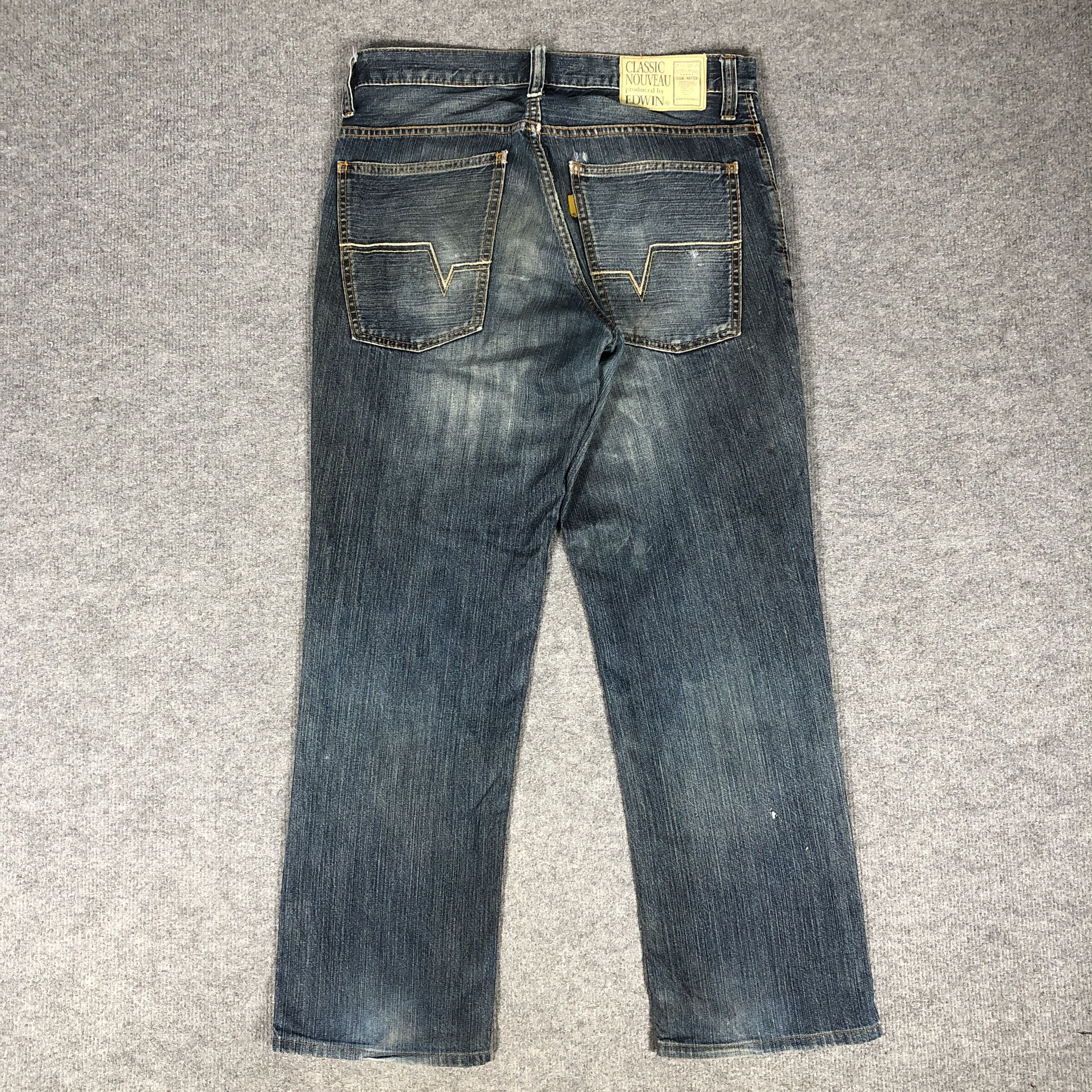 Edwin × Vintage Vintage Edwin Classic Nouveau Jeans L1170 Size US 34 / EU 50 - 4 Thumbnail