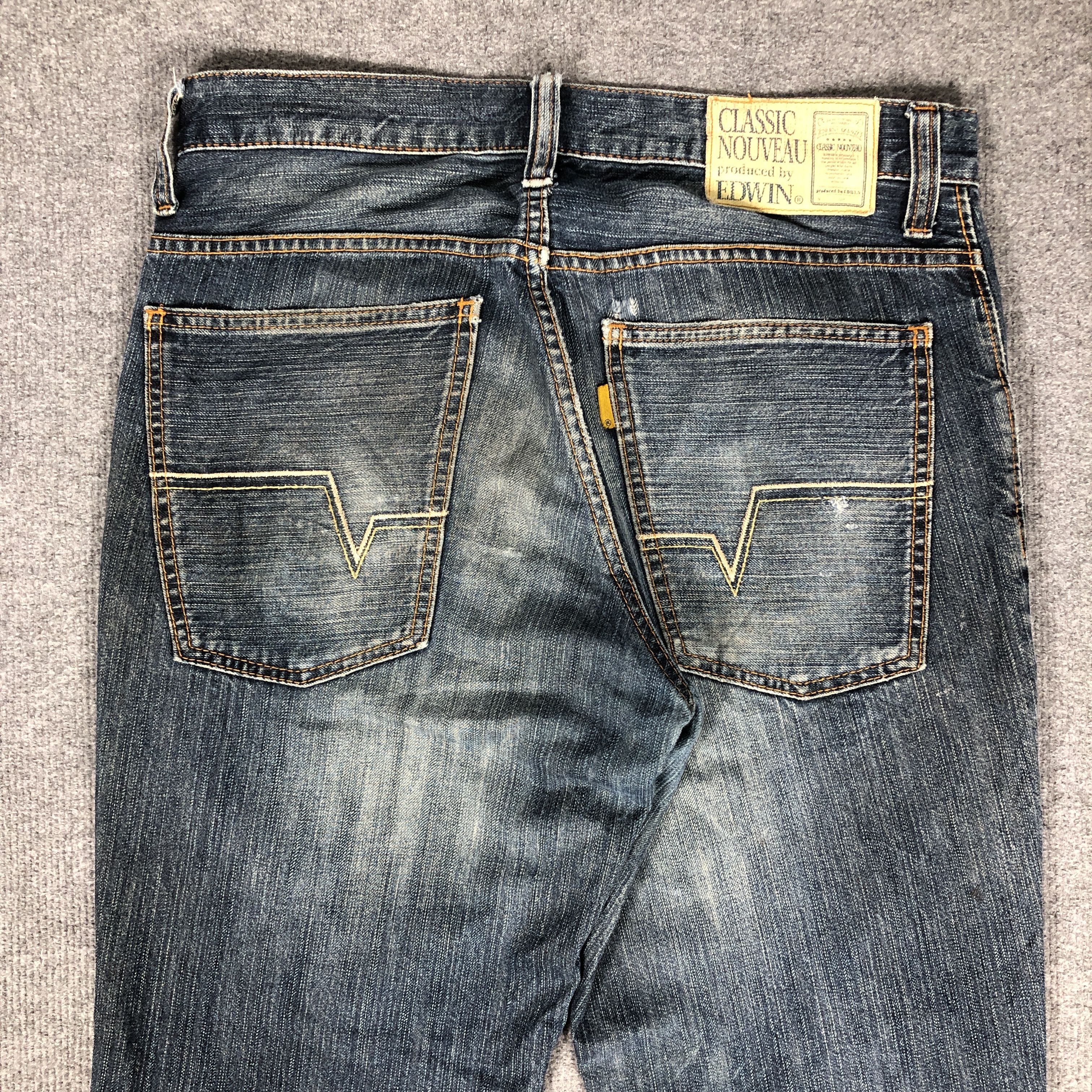 Edwin × Vintage Vintage Edwin Classic Nouveau Jeans L1170 Size US 34 / EU 50 - 7 Thumbnail