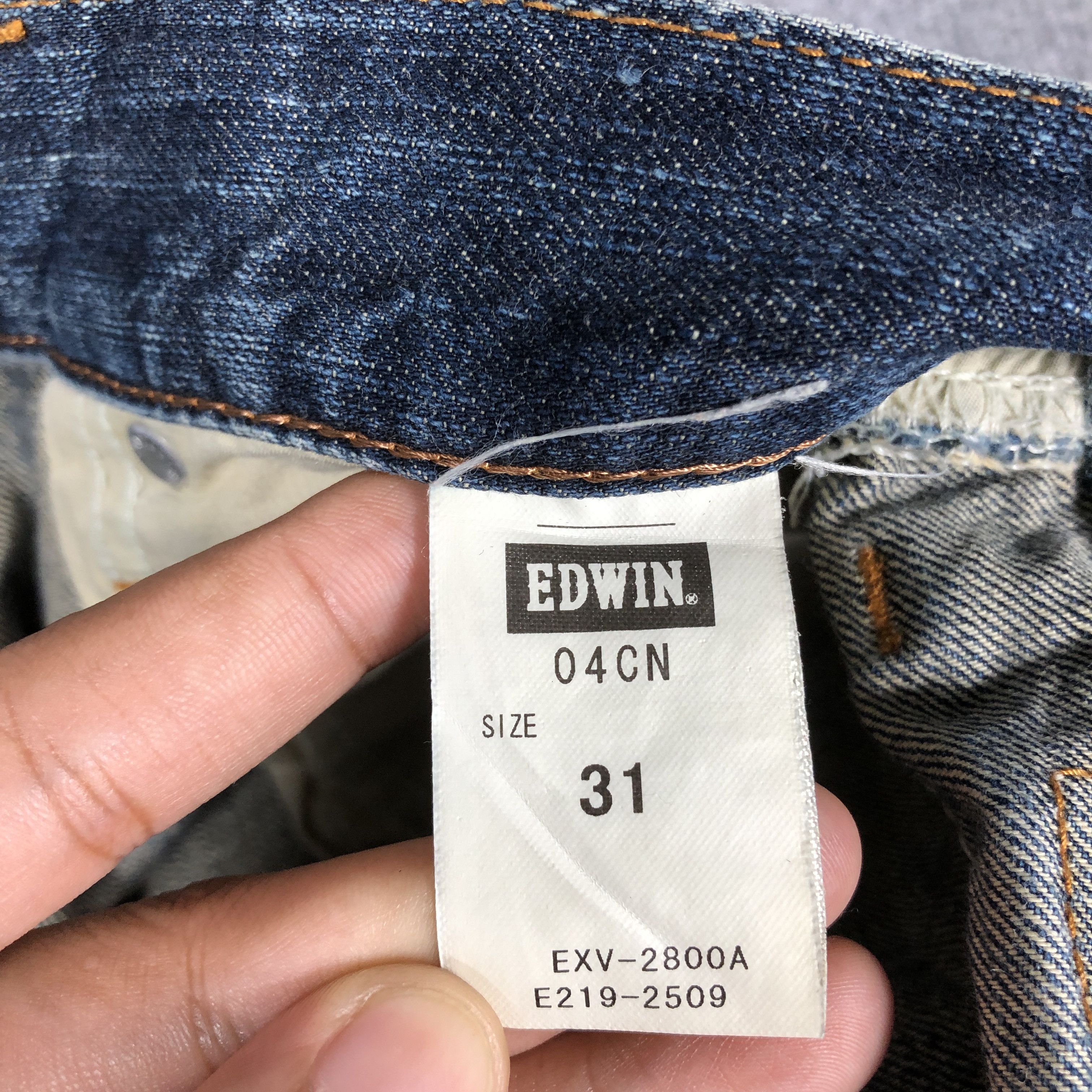 Edwin × Vintage Vintage Edwin Classic Nouveau Jeans L1170 Size US 34 / EU 50 - 10 Thumbnail