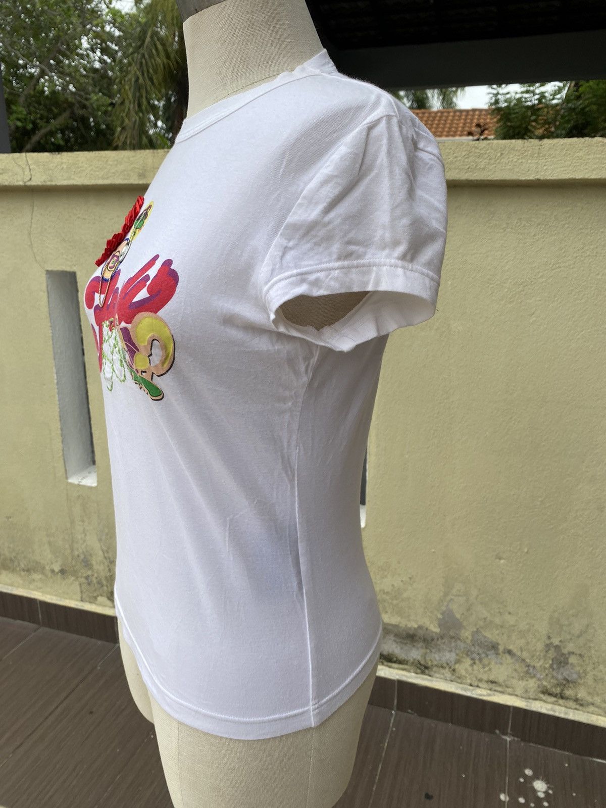 Fendi white tee Size M / US 6-8 / IT 42-44 - 5 Thumbnail