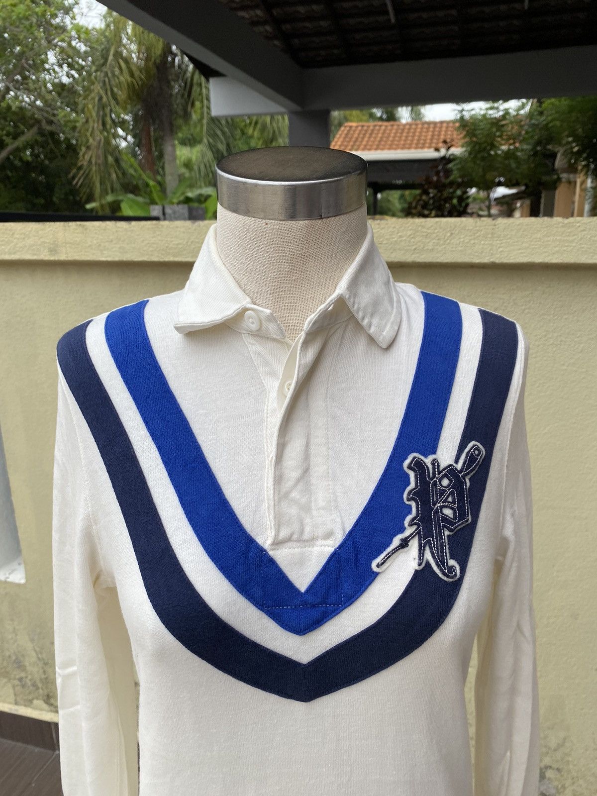 Polo Ralph Lauren × Ralph Lauren white long sleeve Size M / US 6-8 / IT 42-44 - 4 Thumbnail