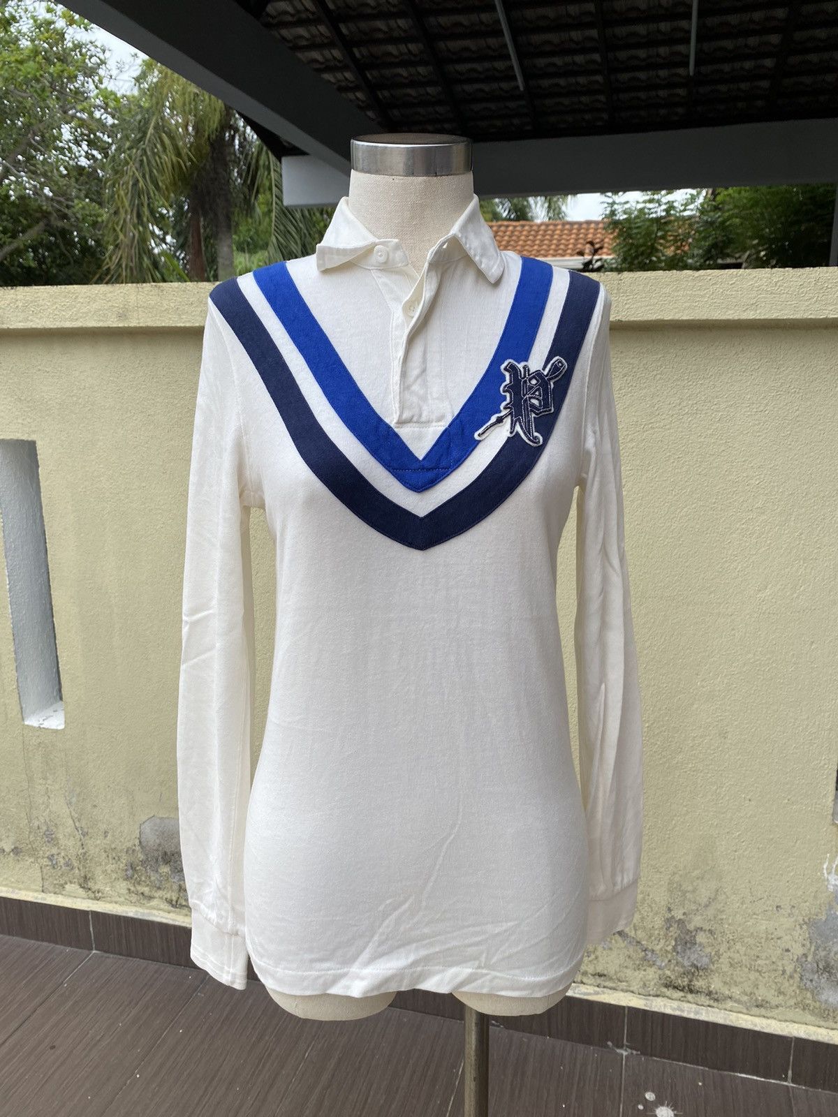 Polo Ralph Lauren × Ralph Lauren white long sleeve Size M / US 6-8 / IT 42-44 - 2 Thumbnail
