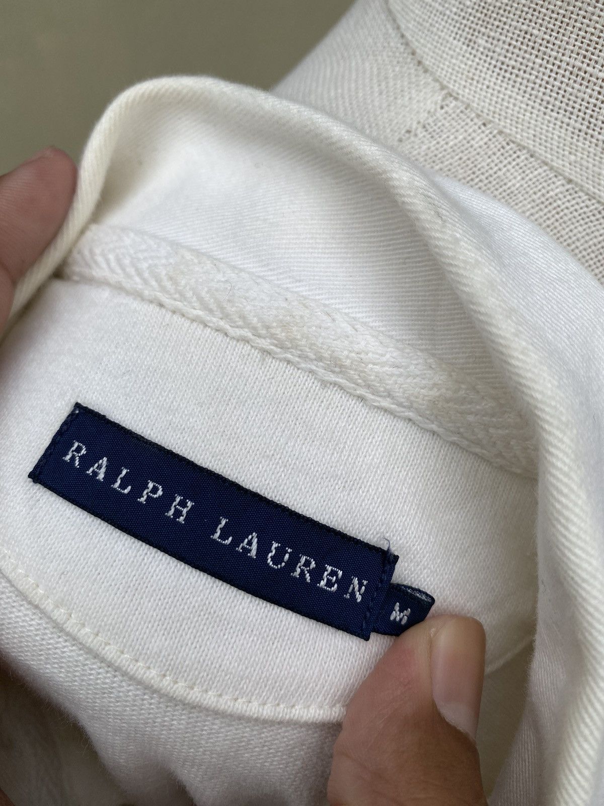 Polo Ralph Lauren × Ralph Lauren white long sleeve Size M / US 6-8 / IT 42-44 - 8 Thumbnail