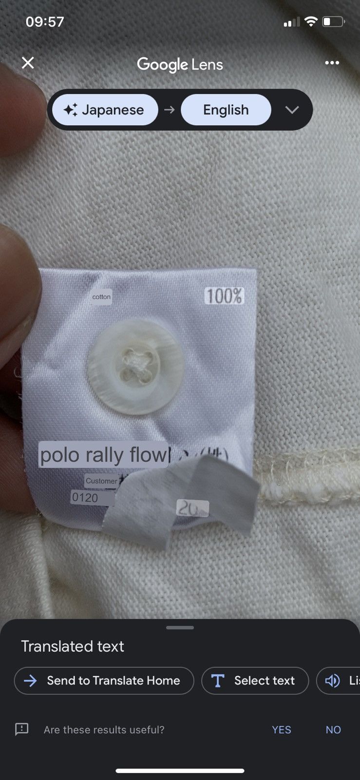 Polo Ralph Lauren × Ralph Lauren white long sleeve Size M / US 6-8 / IT 42-44 - 9 Thumbnail