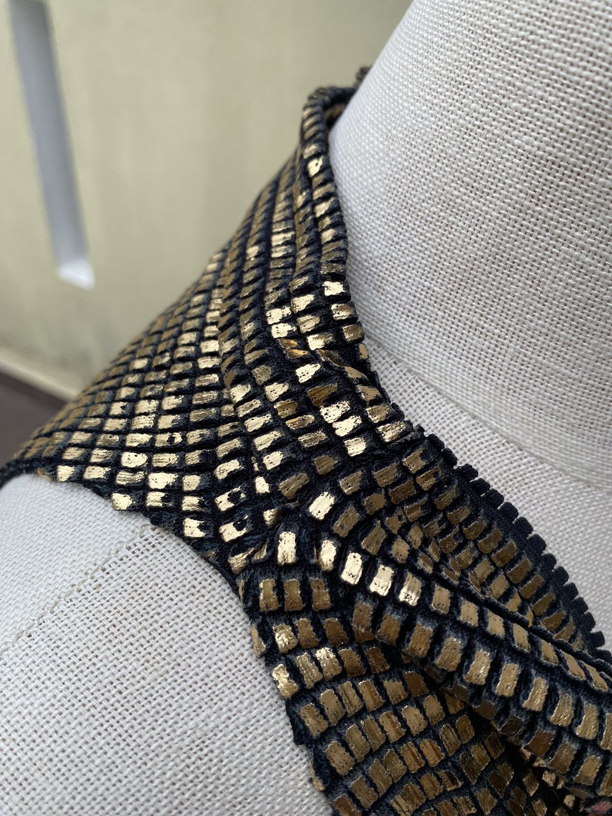 Vintage gold dress Size M / US 6-8 / IT 42-44 - 8 Thumbnail