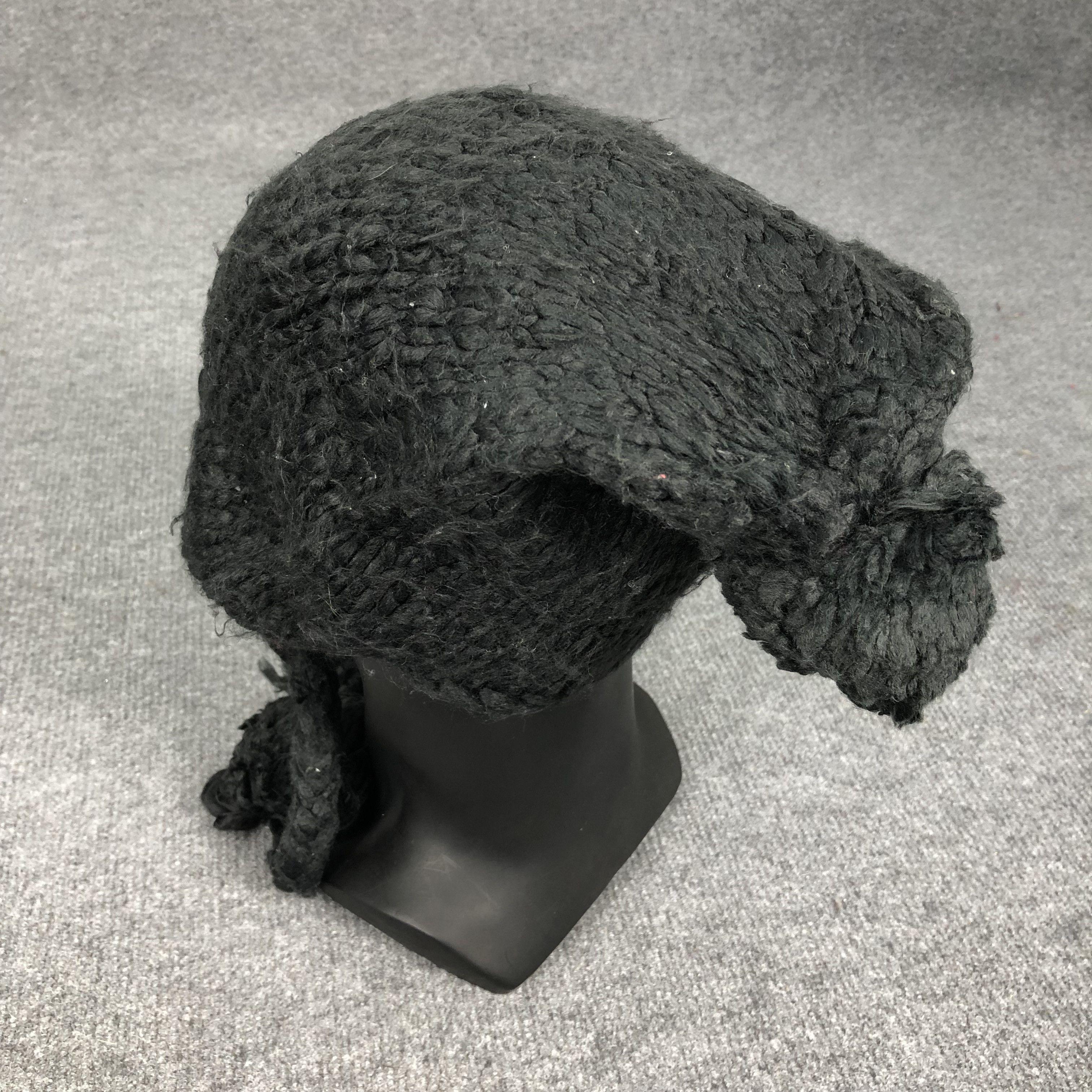 Japanese Brand Vintage Ear Flap Hat Knit Beanie Hat Size ONE SIZE - 3 Thumbnail