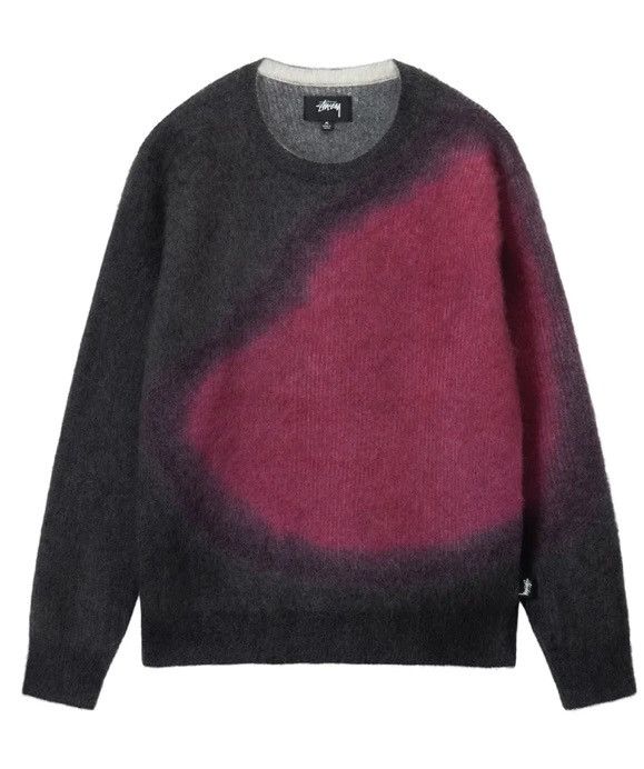 stussy GRADIENT DOT BRUSHED SWEATER ニット気軽にコメントしてください