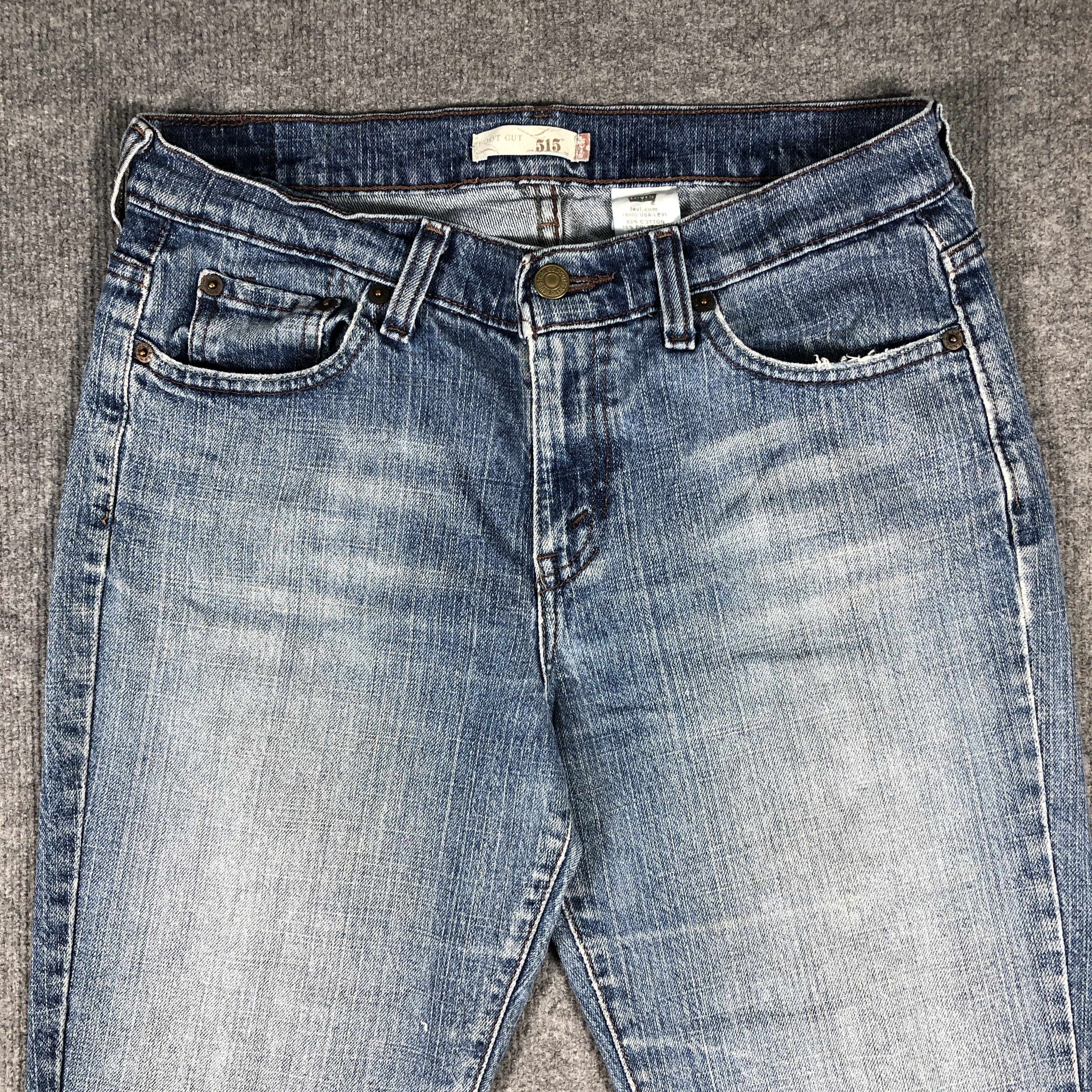 Levi's × Vintage Vintage Levis 515 Jeans Flare Bootcut L752W Size 32" / US 10 / IT 46 - 3 Thumbnail
