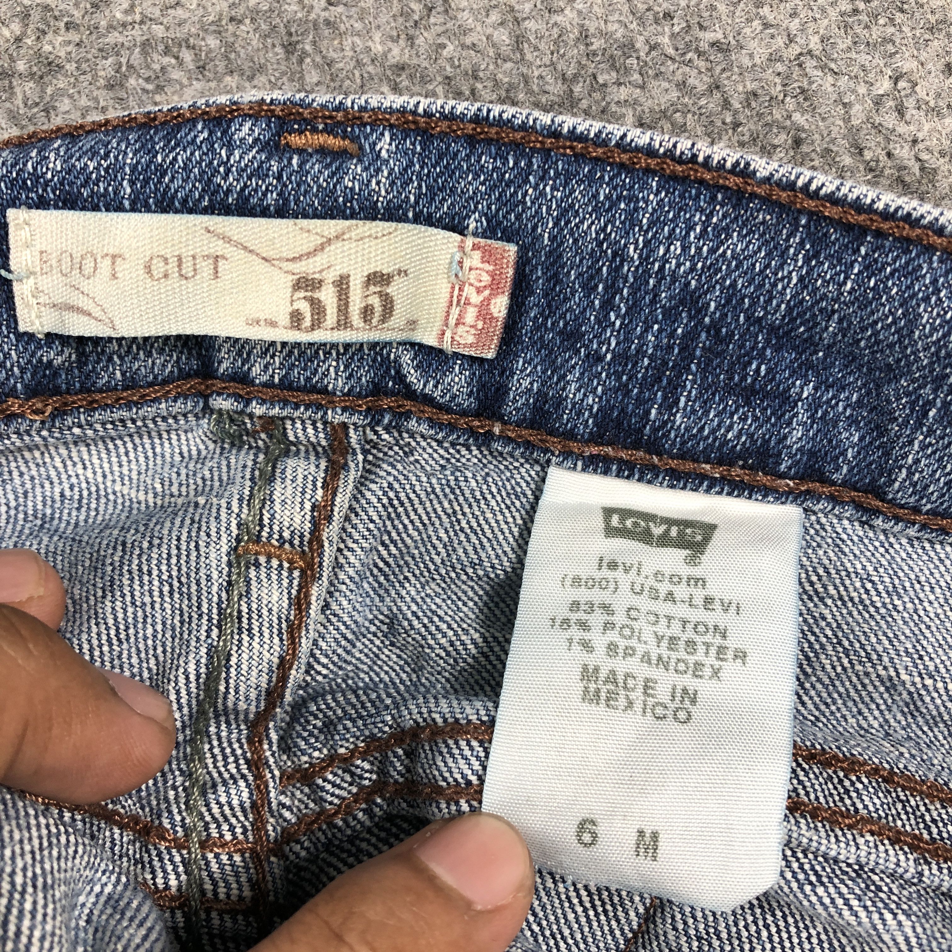 Levi's × Vintage Vintage Levis 515 Jeans Flare Bootcut L752W Size 32" / US 10 / IT 46 - 9 Thumbnail