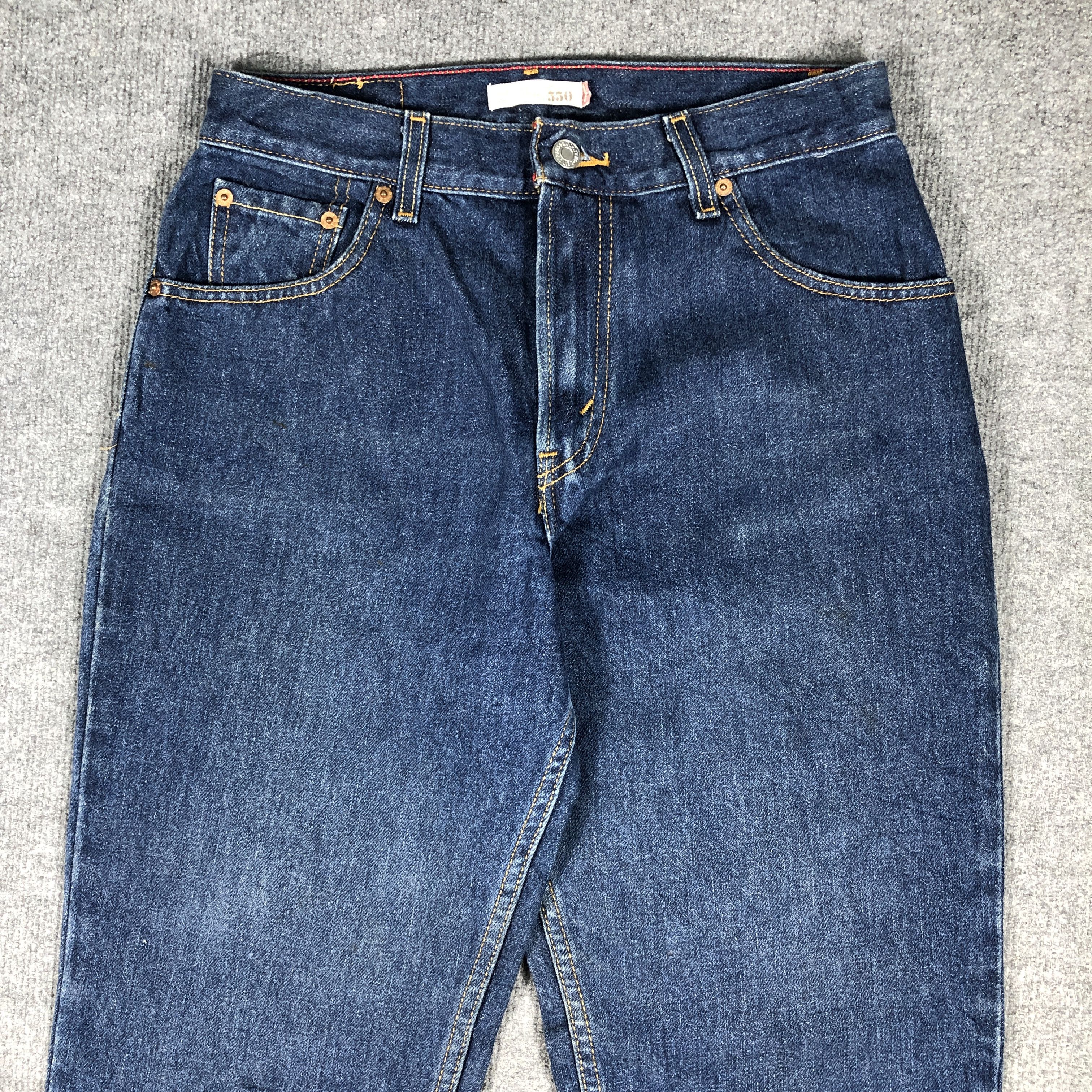 Levi's × Vintage Vintage Levis 550 Jeans Relaxed Tapered L754W Size 30" / US 8 / IT 44 - 3 Thumbnail