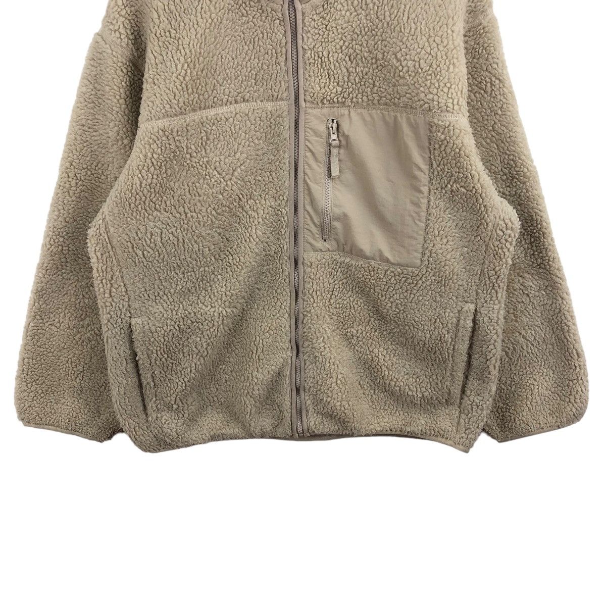 Pick!! GU Retro X Sherpa Fleece Sweater Hoodie
