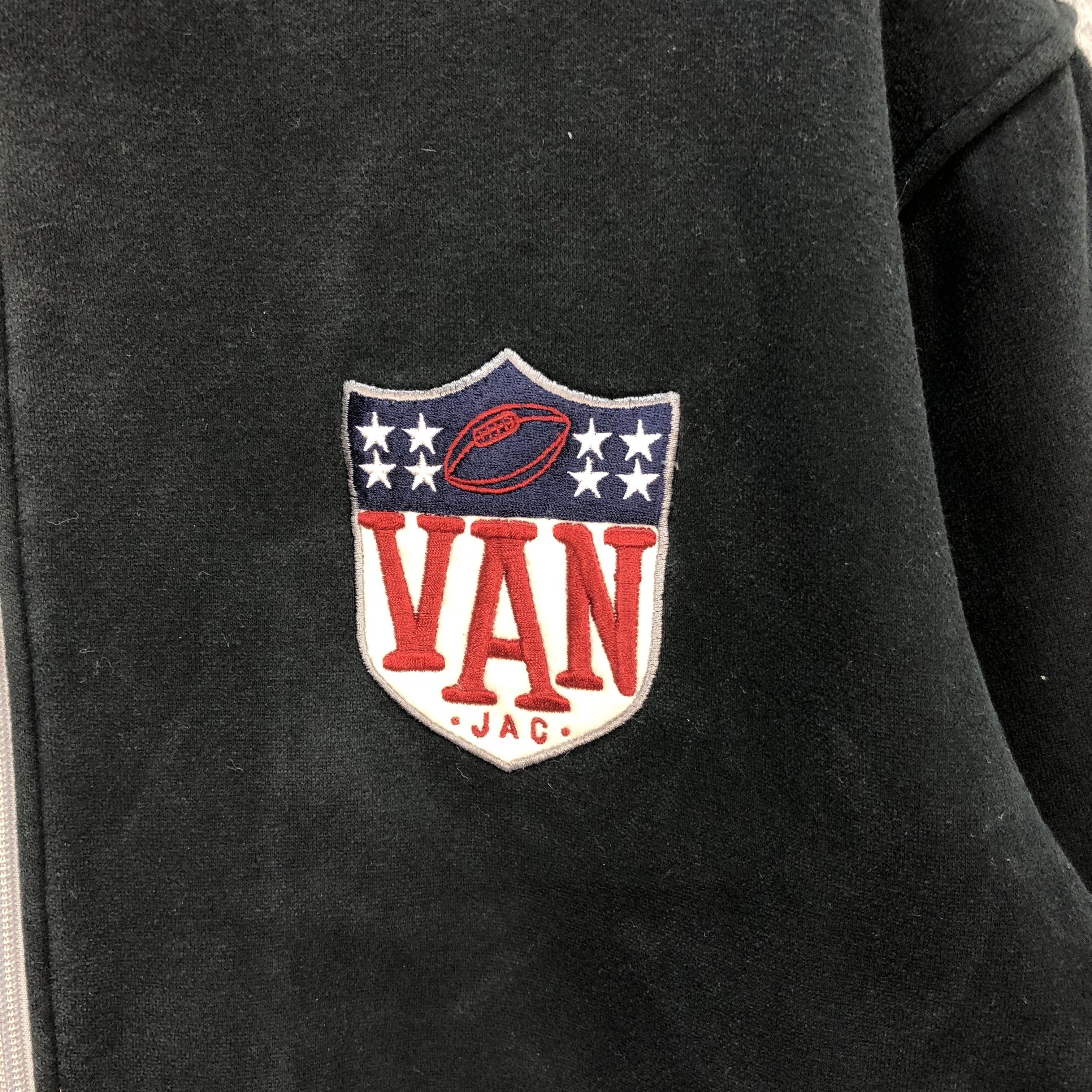 Van Van Jac FWD Rugby Big Logo Bomber Jacket #5855-210 Size US L / EU 52-54 / 3 - 5 Thumbnail