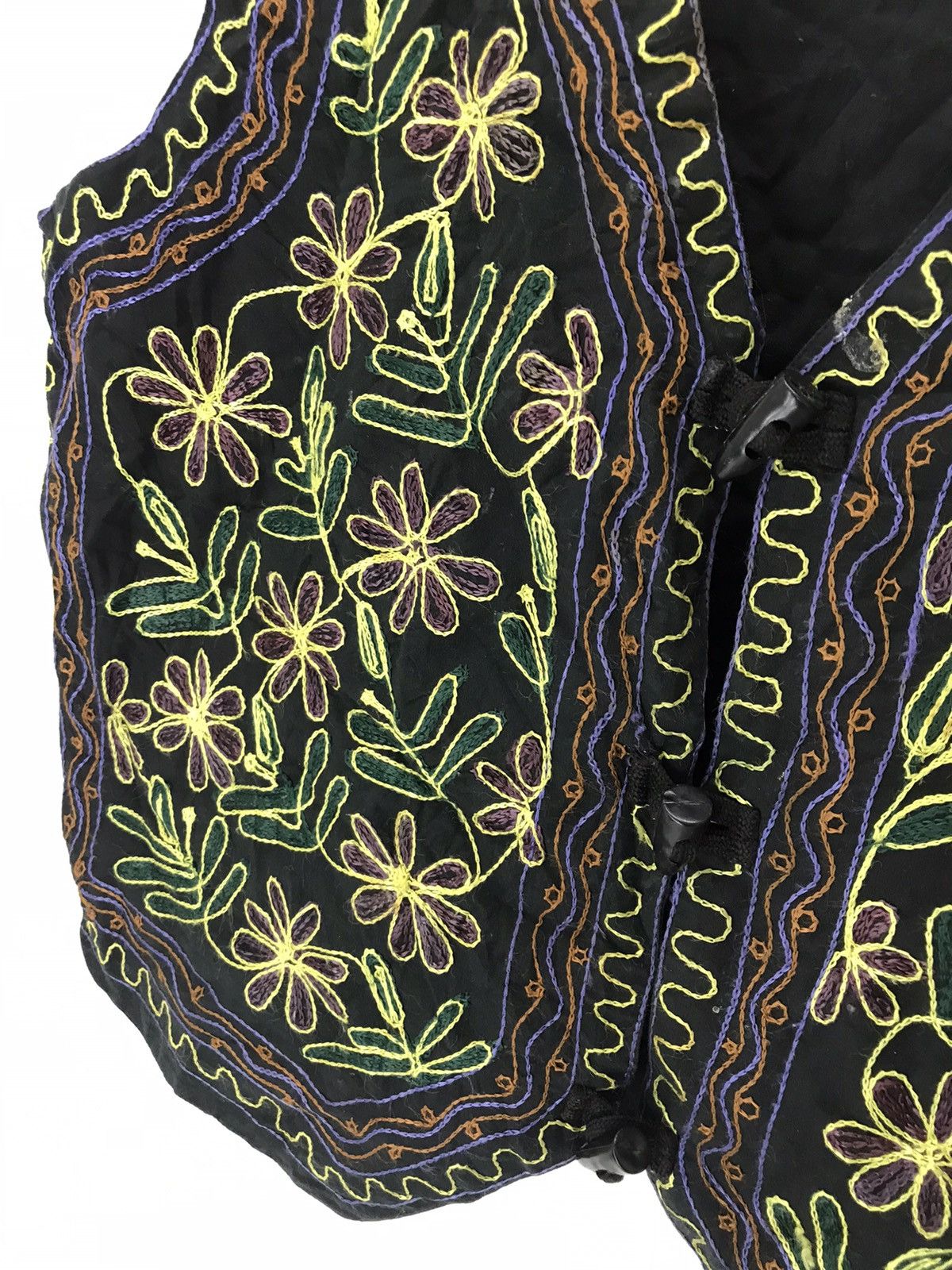 Cowboy Equipment × Japanese Brand Japanese shashiko vest hand embroidery cowboy boho hippies Size US M / EU 48-50 / 2 - 5 Thumbnail