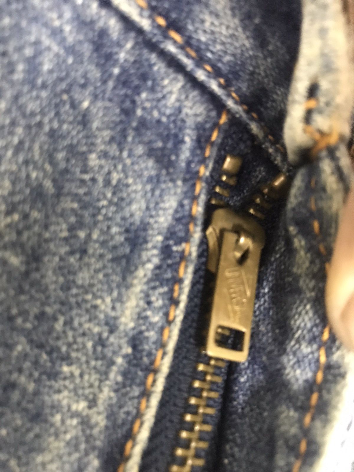 Cowboy Equipment × Wrangler Vtg Wrangler blue bell cowboy leather pocket buckleback jean Size US 32 / EU 48 - 9 Thumbnail