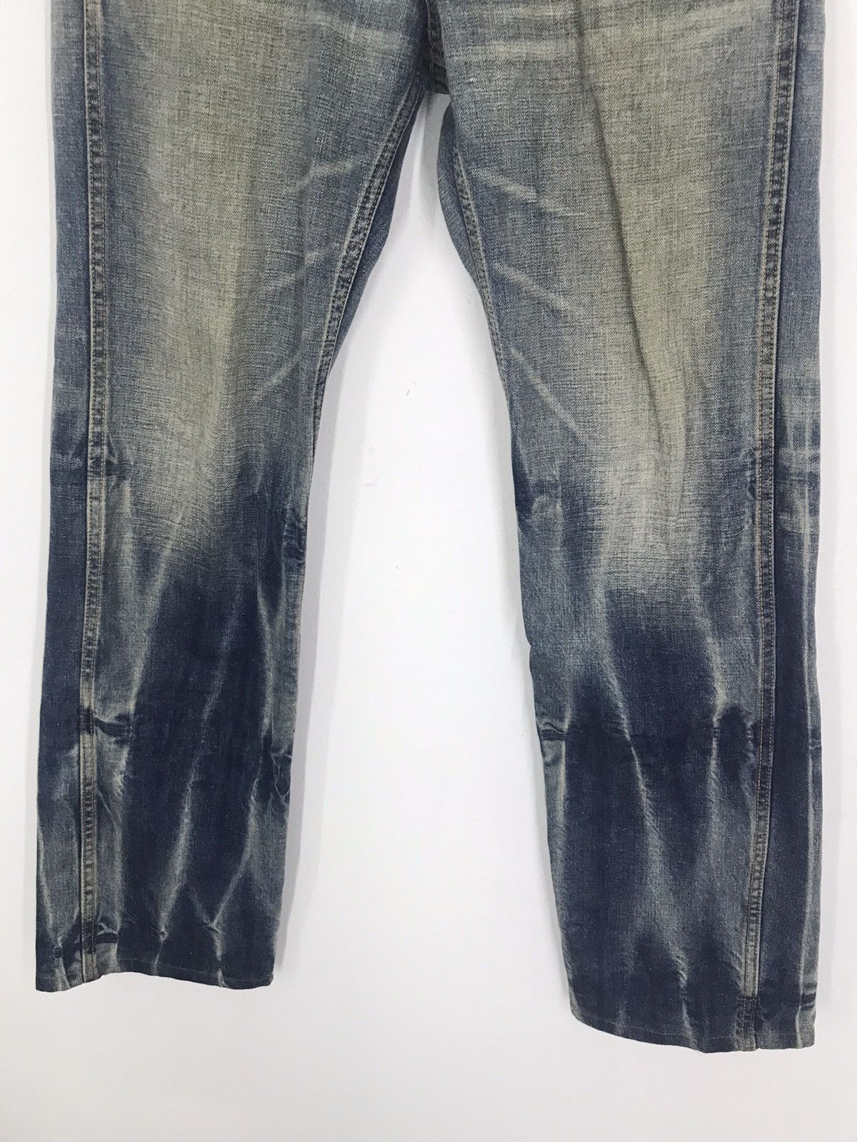 Cowboy Equipment × Wrangler Vtg Wrangler blue bell cowboy leather pocket buckleback jean Size US 32 / EU 48 - 5 Thumbnail