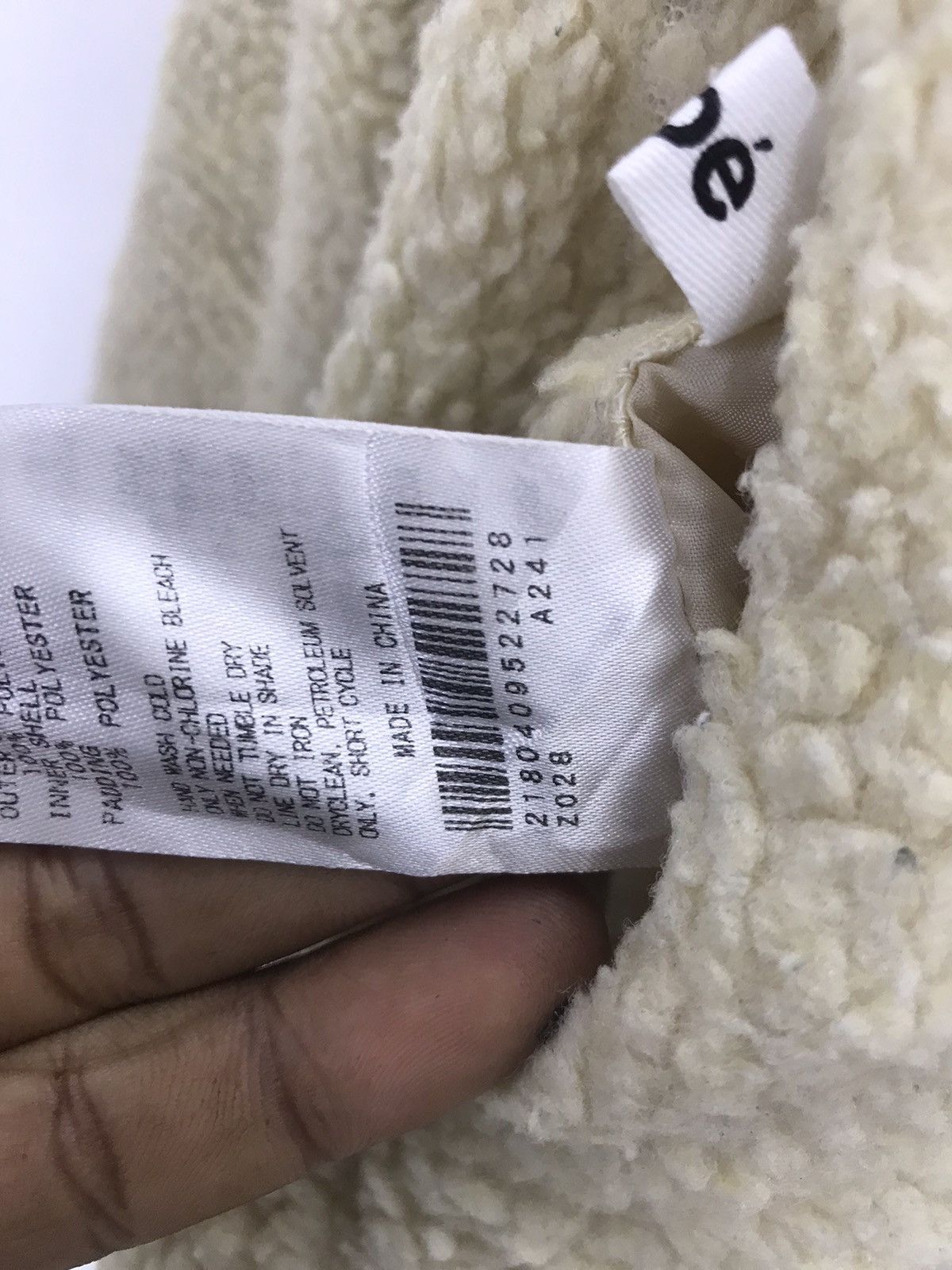 Japanese Brand KOE Reversable Quilted Sherpa cardigan jacket Size US M / EU 48-50 / 2 - 11 Thumbnail