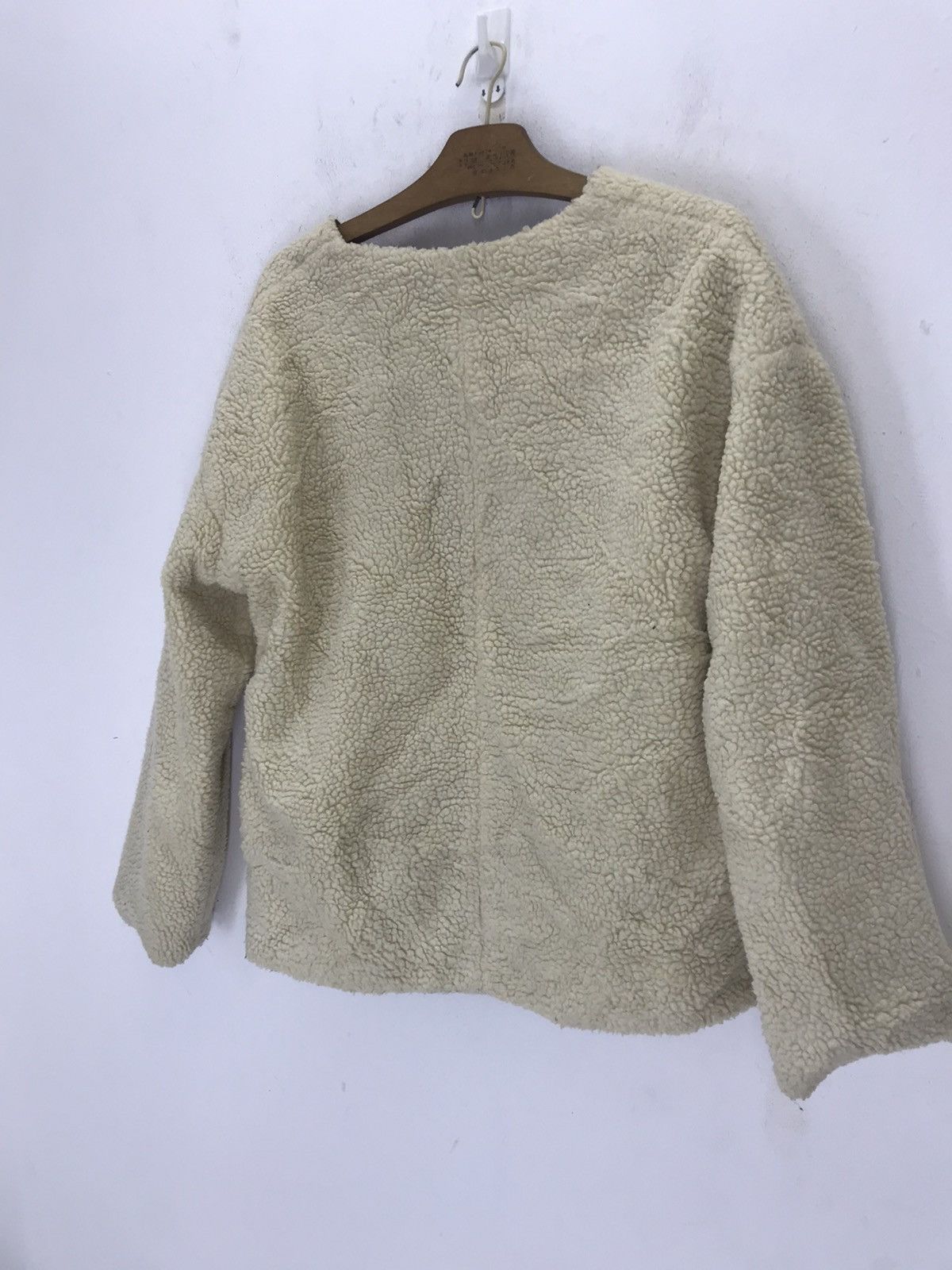 Japanese Brand KOE Reversable Quilted Sherpa cardigan jacket Size US M / EU 48-50 / 2 - 8 Thumbnail