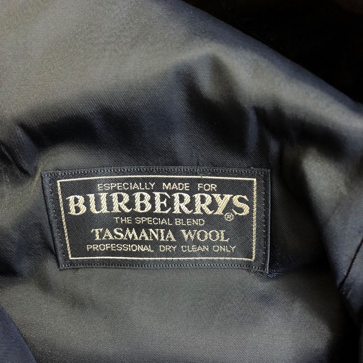 Vintage Pick!! Vtg BURBERRYS Tasmania Wool Blazer Size 38R - 4 Thumbnail
